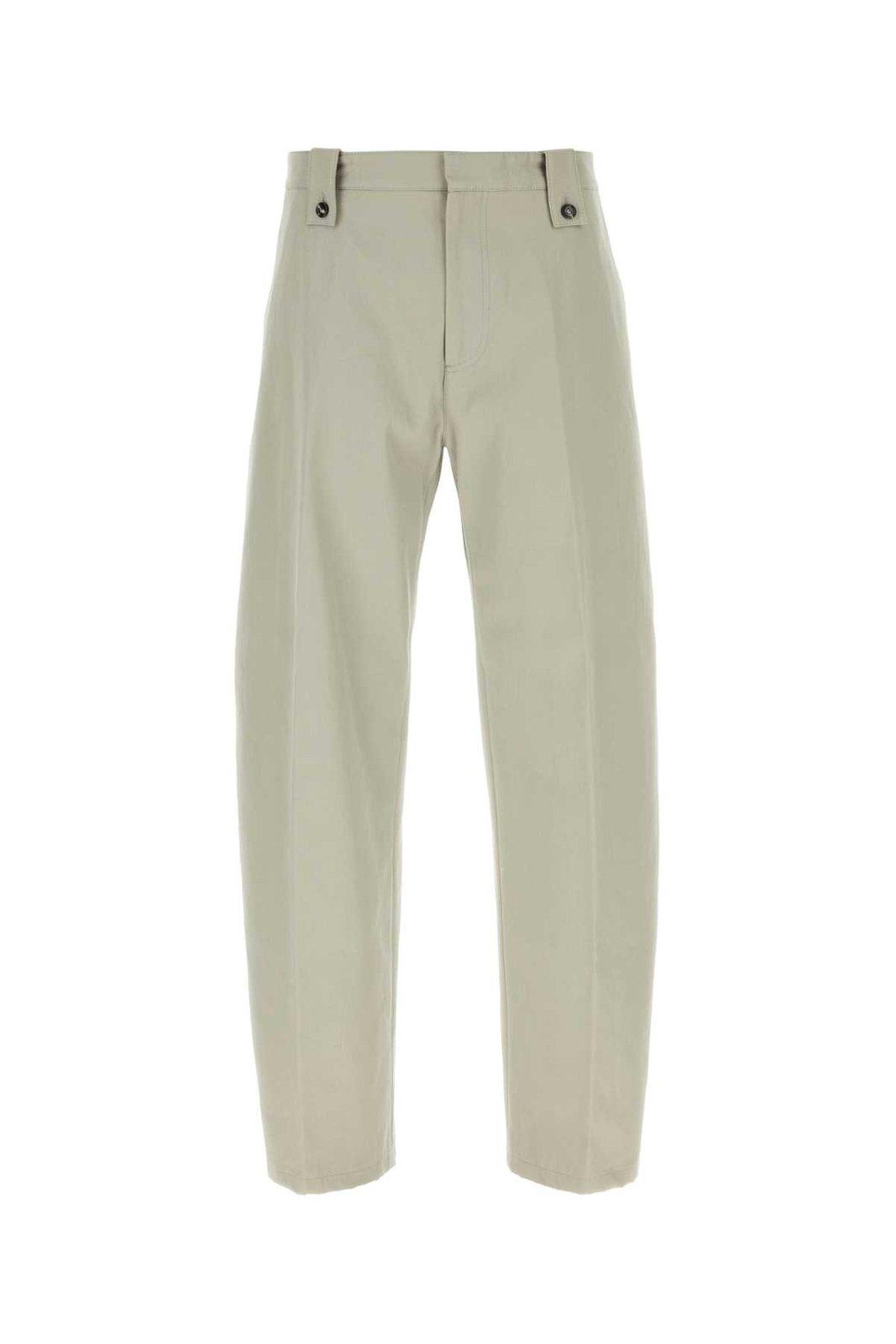 Shop Bottega Veneta Wide-leg Trousers In Grey