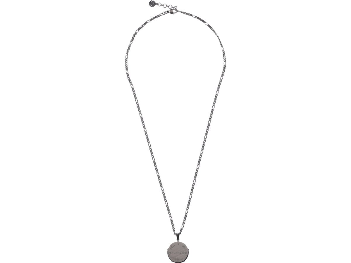 Alexander McQueen Medallion Pendant Necklace