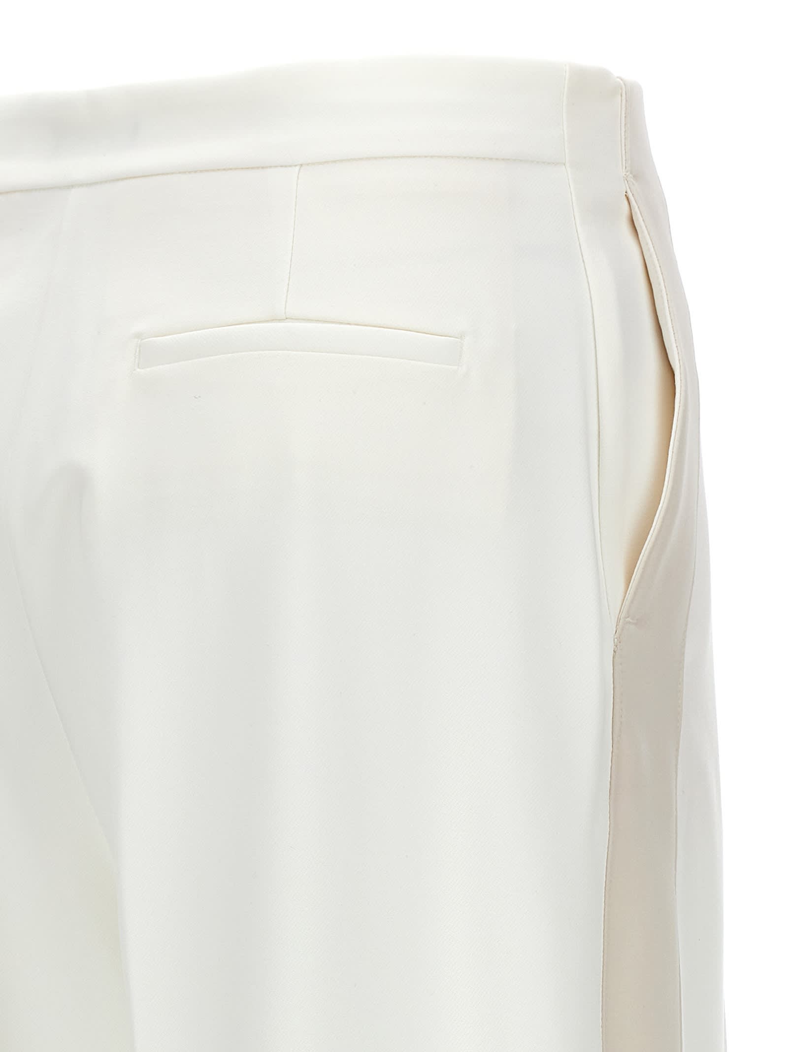 Shop Pinko Petrarca Pants In White