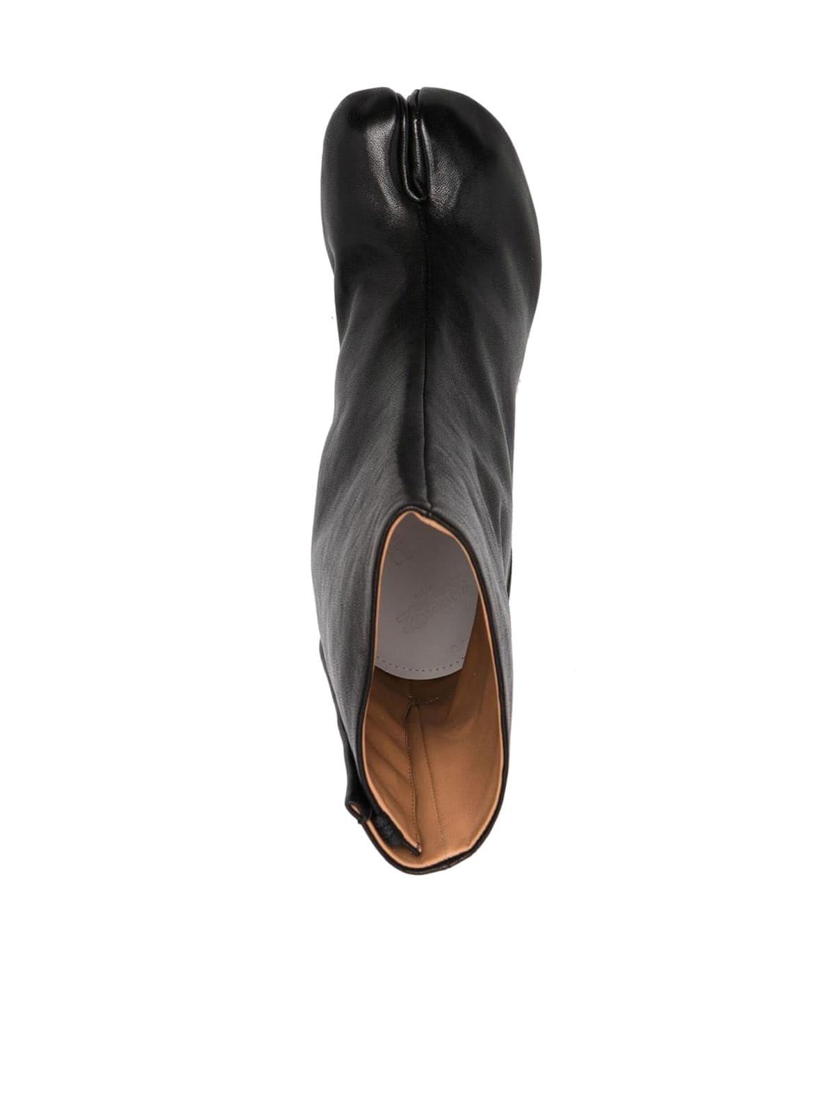 Shop Maison Margiela Tabi Ankle Boots H60 In Black