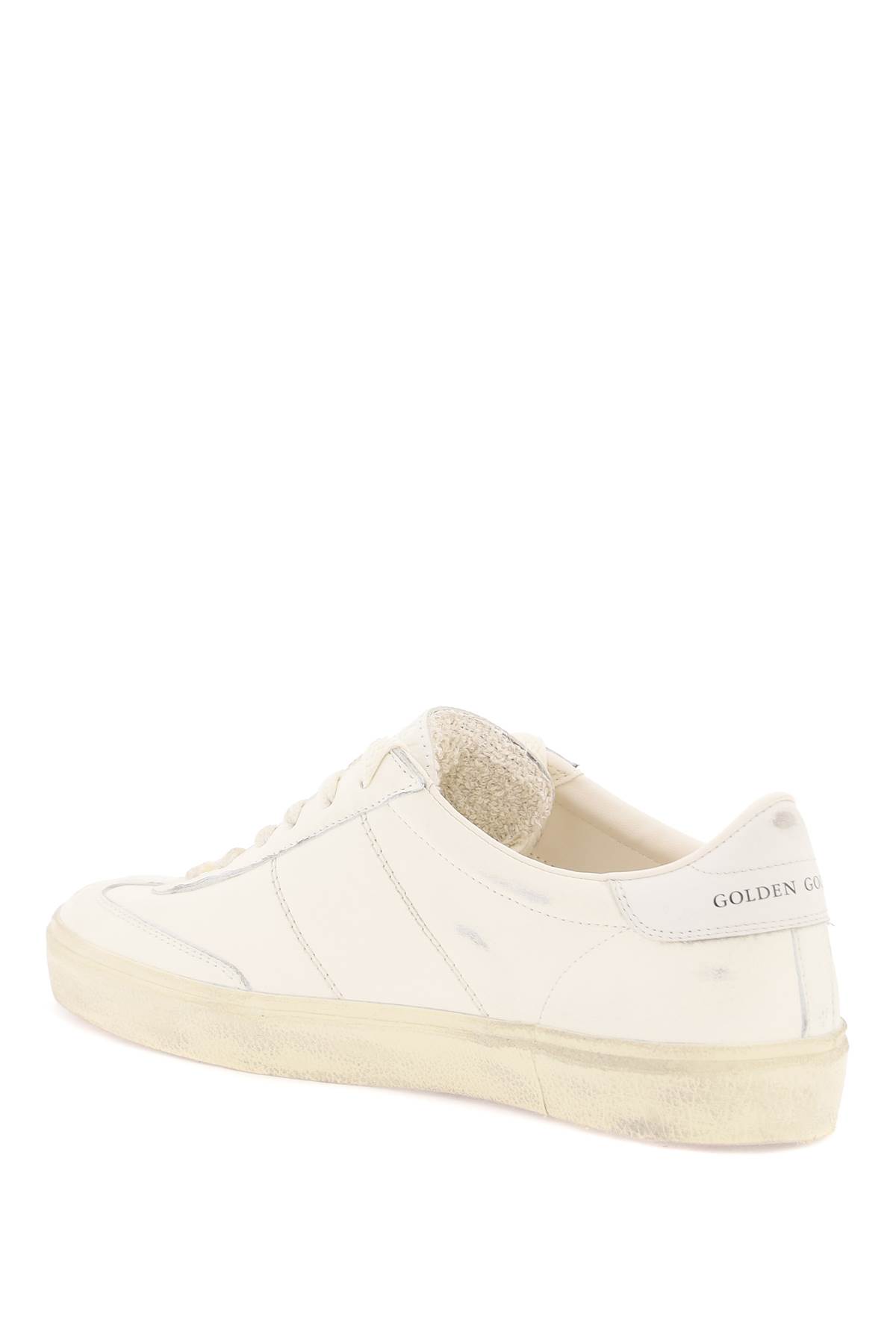 Shop Golden Goose Soul Star Sneakers In White/milk (white)