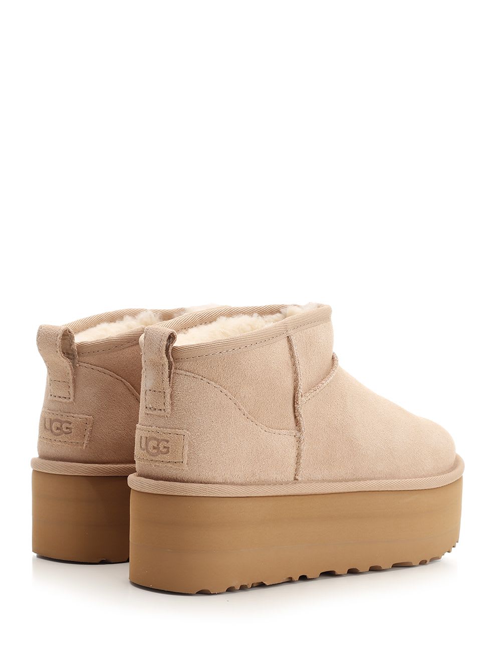 UGG ULTRA MINI PLATFORM ANKLE BOOTS