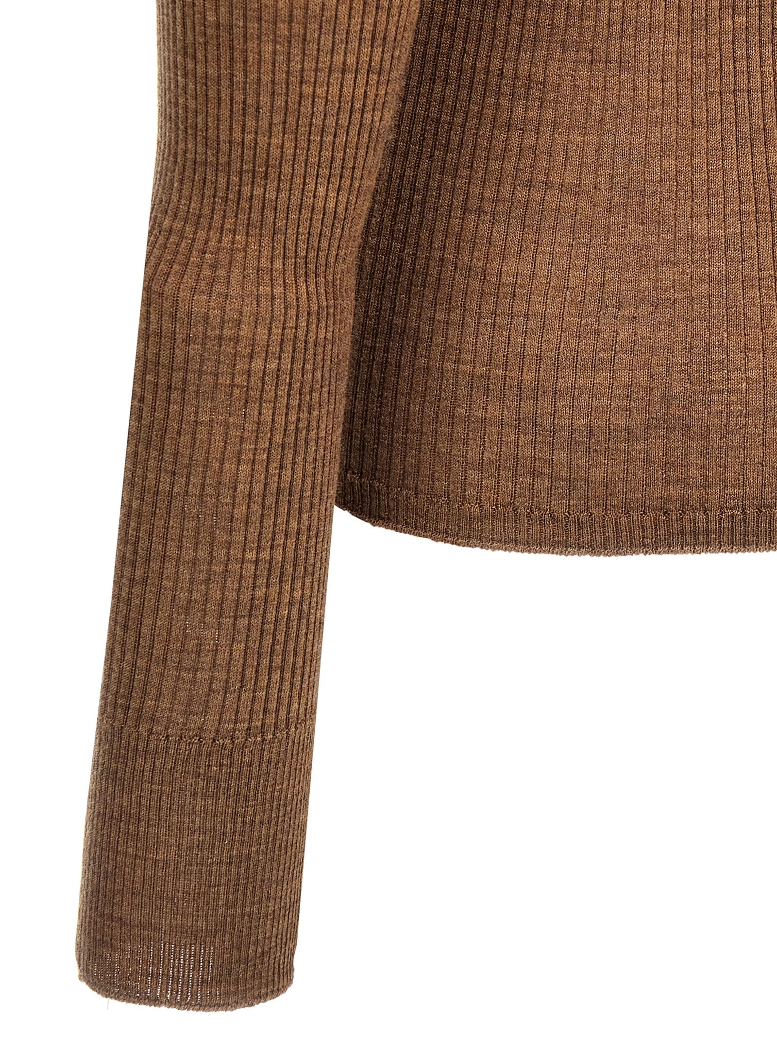 Shop Sportmax Flavia Sweater In Brown