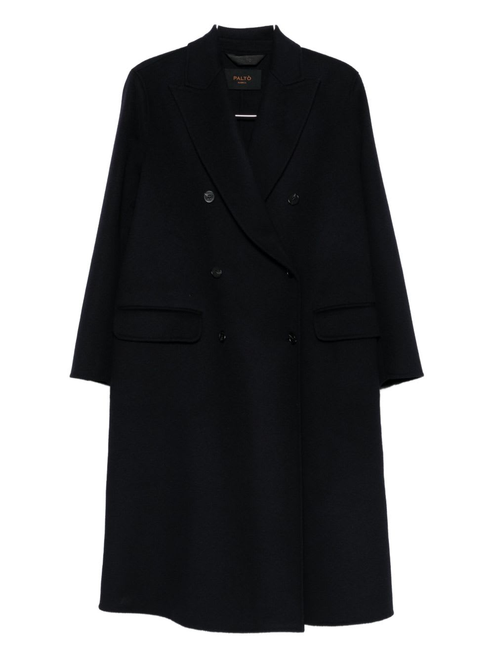 Paltò Arianna Wool Coat In Black
