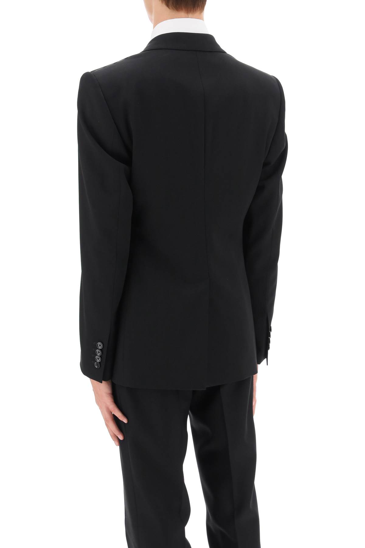 Shop Dolce & Gabbana Sicilia Fit Tailoring Jacket In Nero (black)