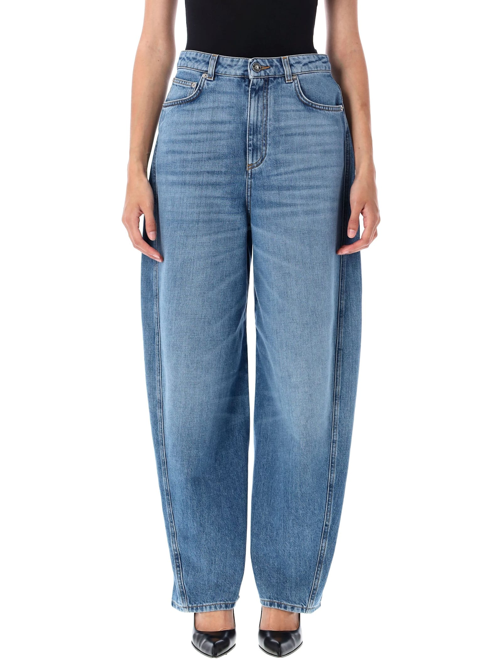 Givenchy Cocoon Denim Pant In Blue