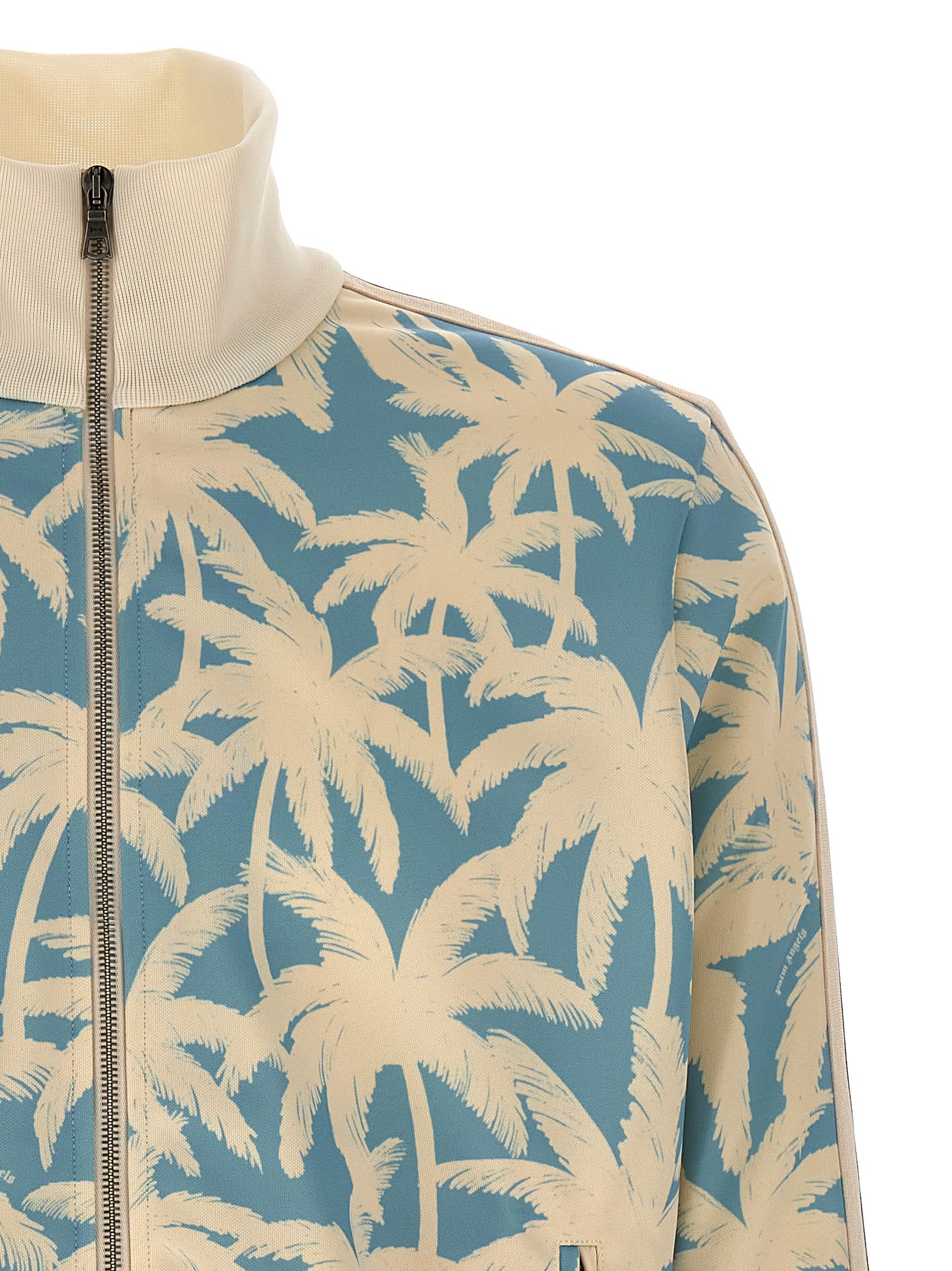 Shop Palm Angels Palms Sweatshirt In Light Blue