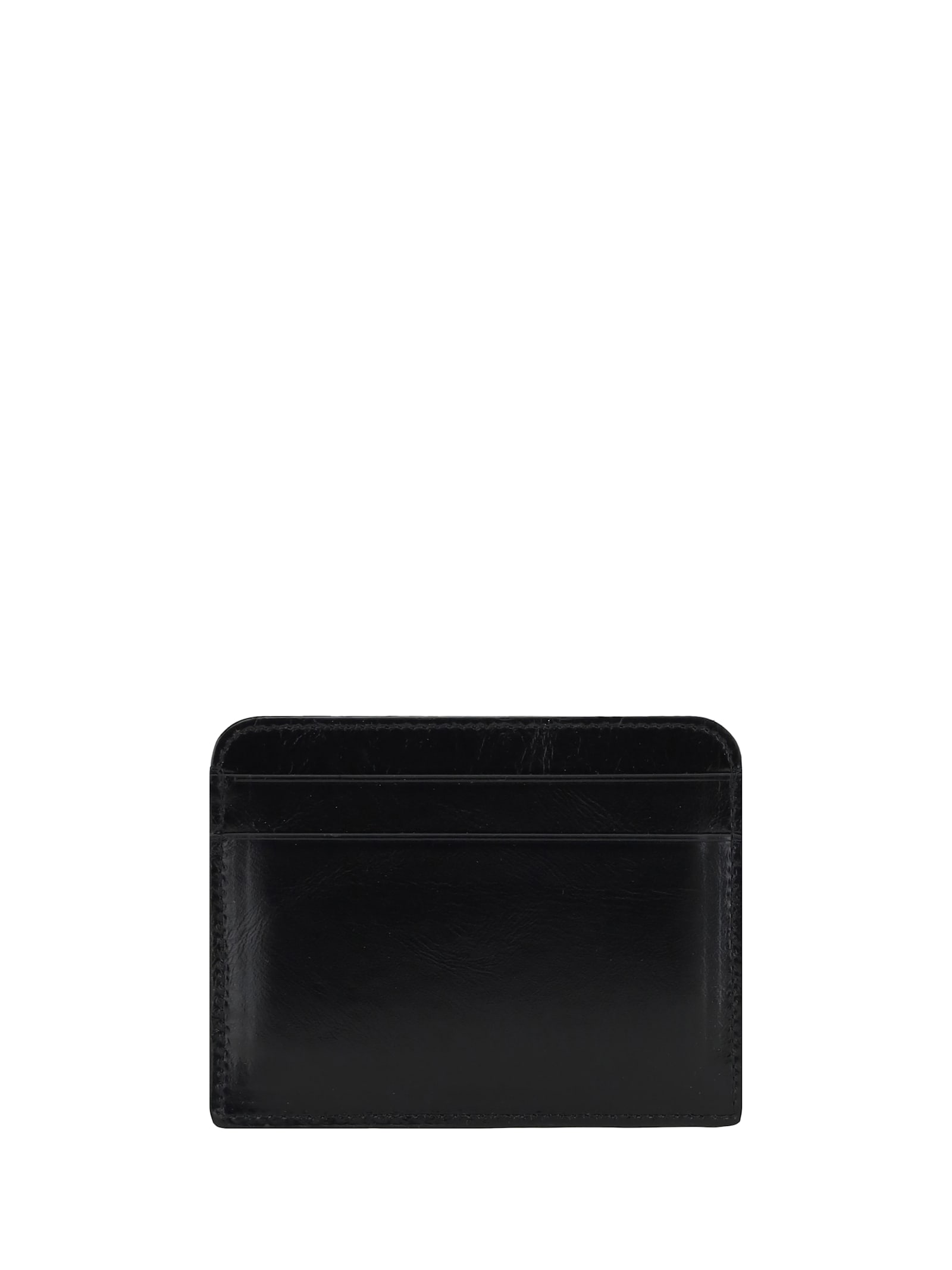 Chloé Logoed Card Horder In Black