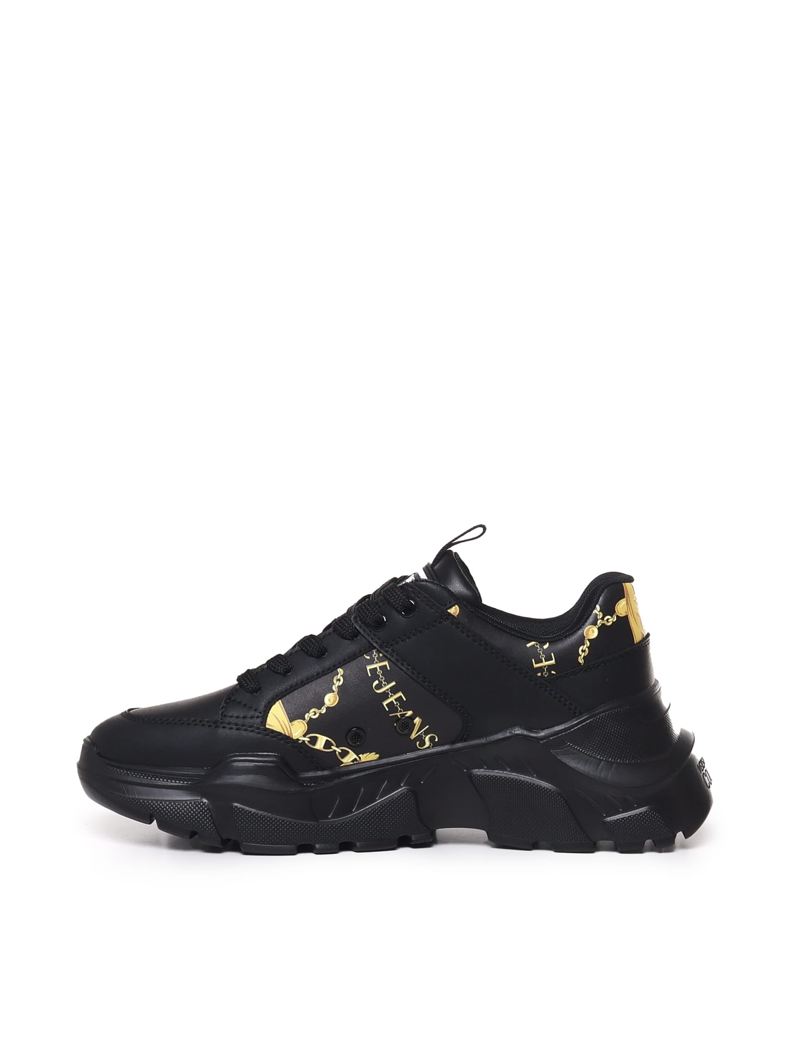 Shop Versace Jeans Couture Sneakers Jeans Couture In Black