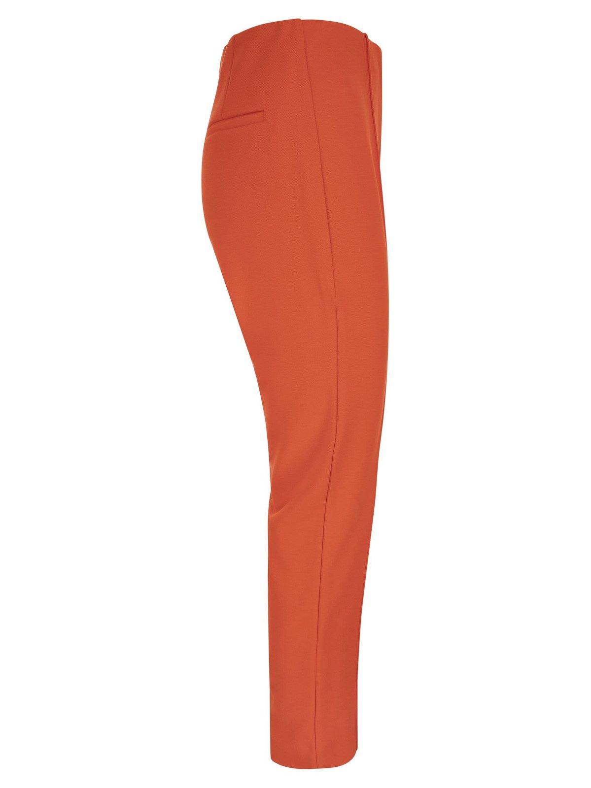 Sportmax Felix Slim Fit Trousers In Red