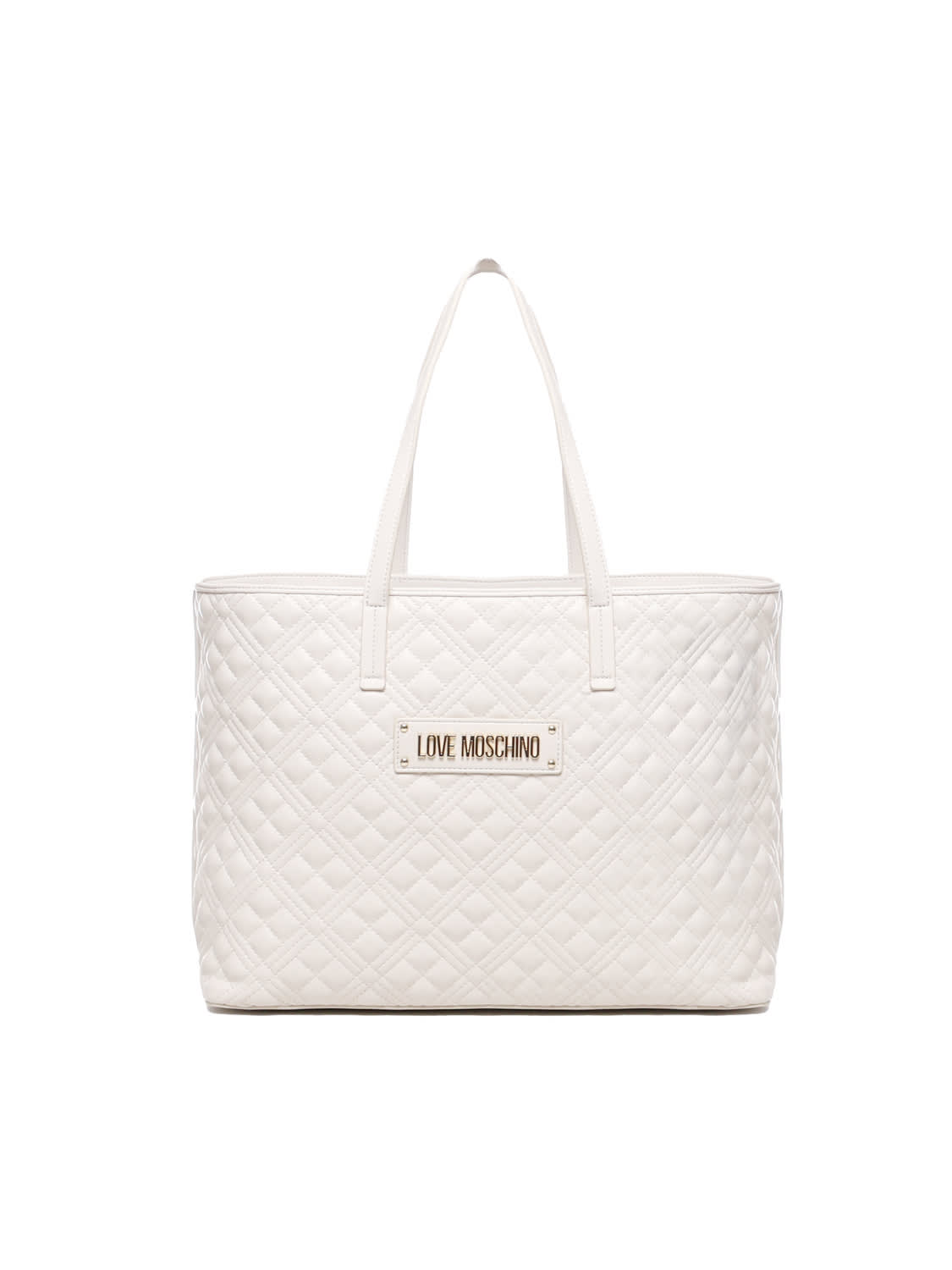 Love Moschino Quilted Shopping Bag