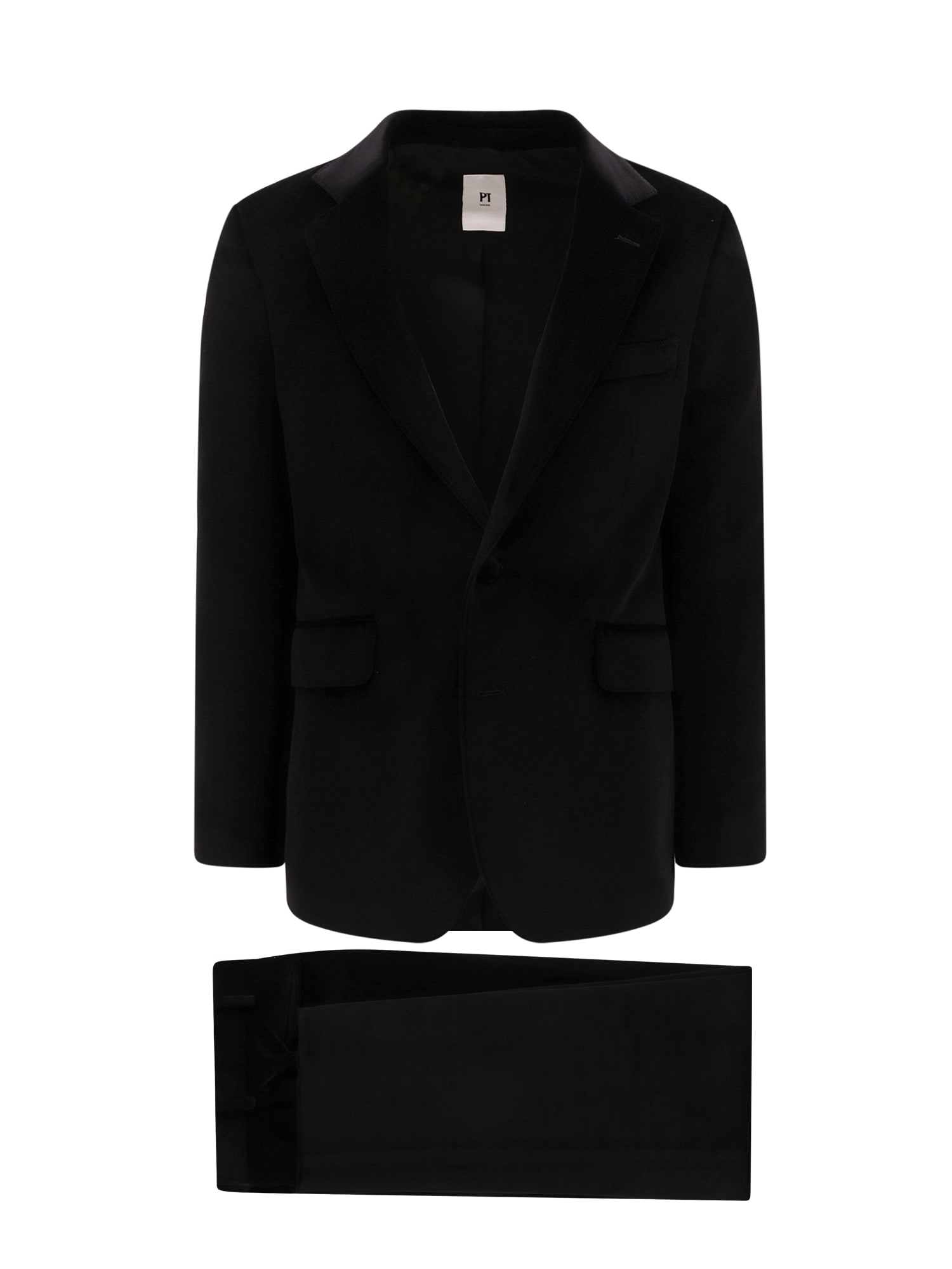 Pt01 Suit In Black