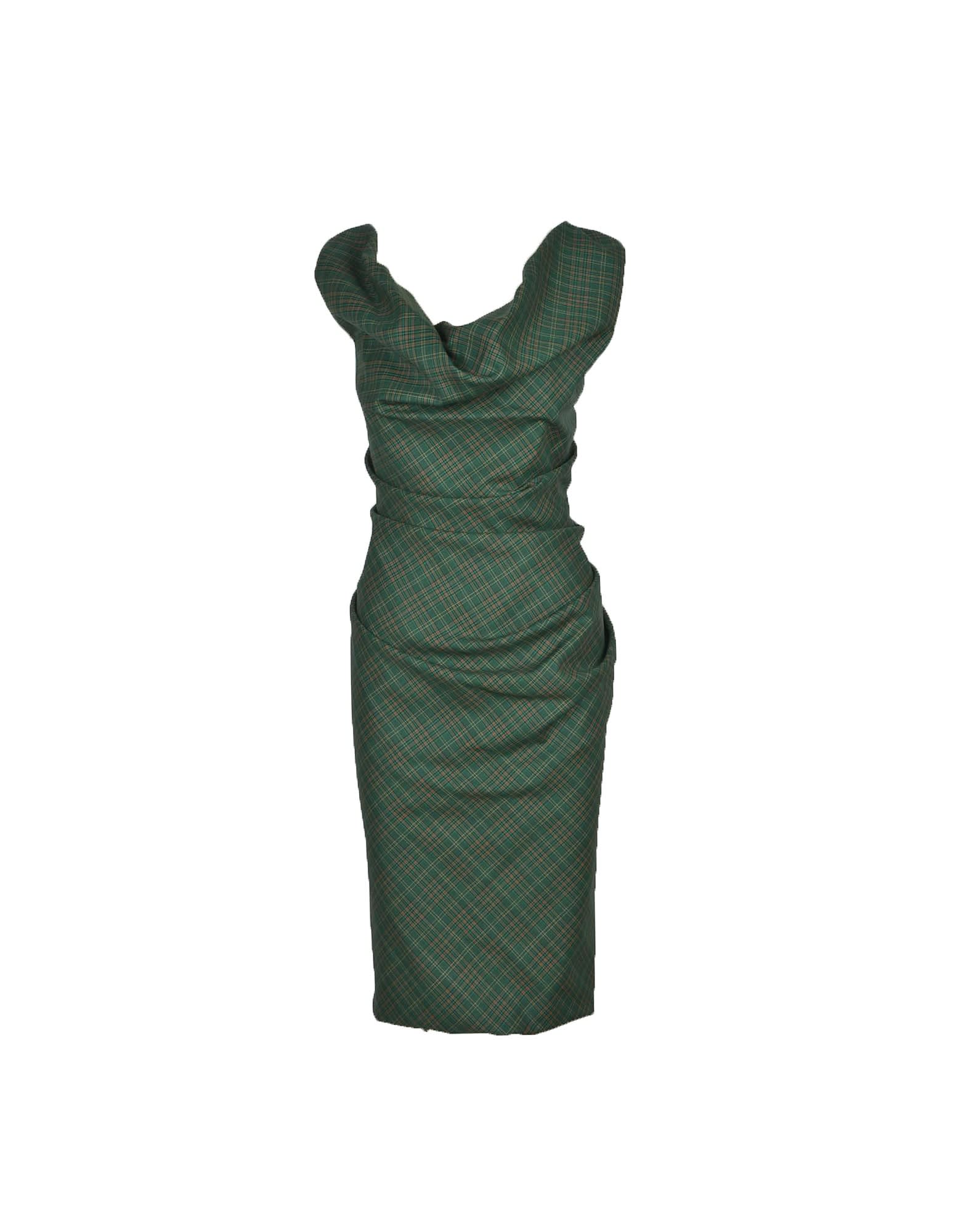 Vivienne Westwood Womens Green Dress