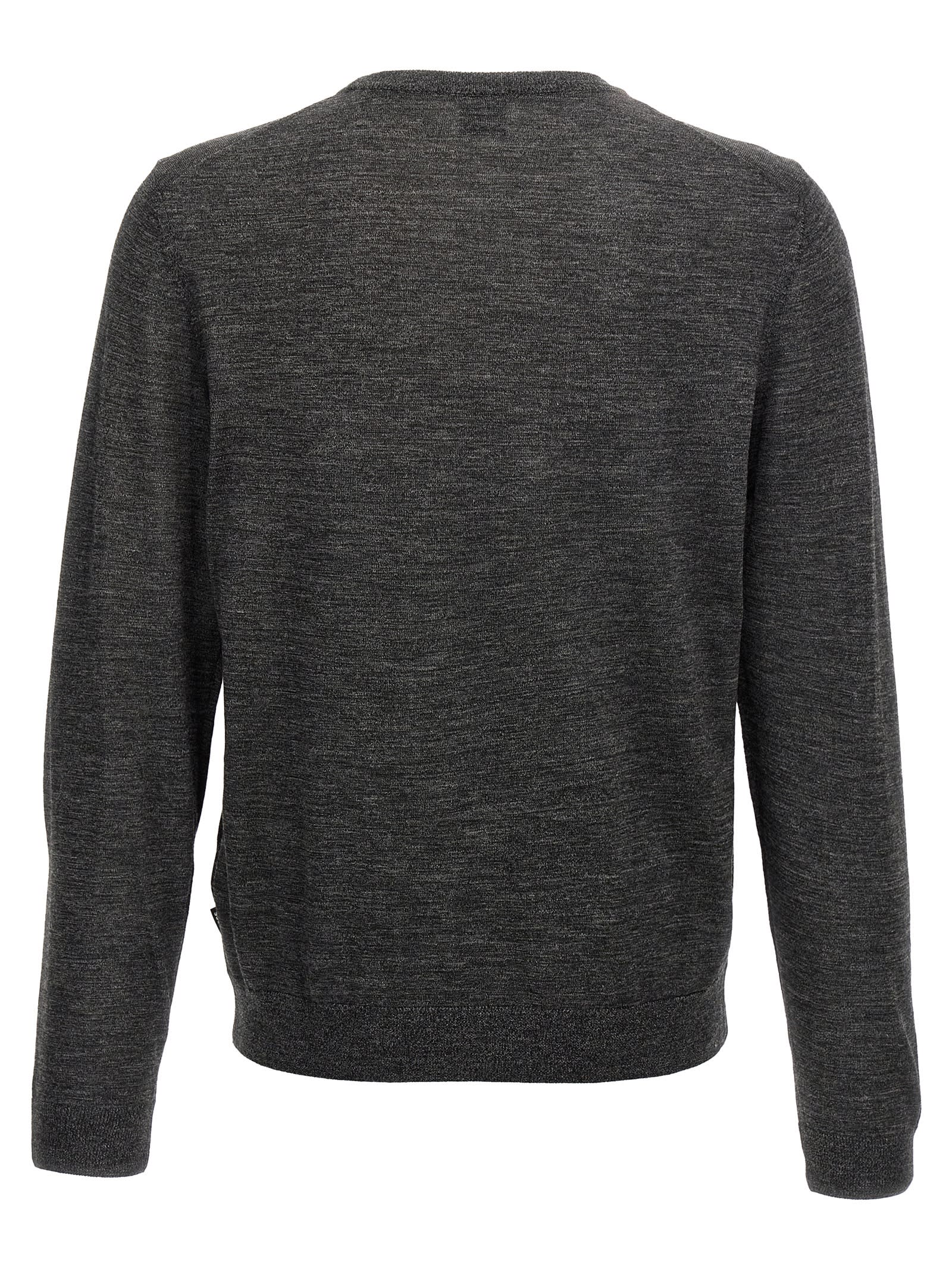Hugo Boss Grey Leno-p Sweater In Gray