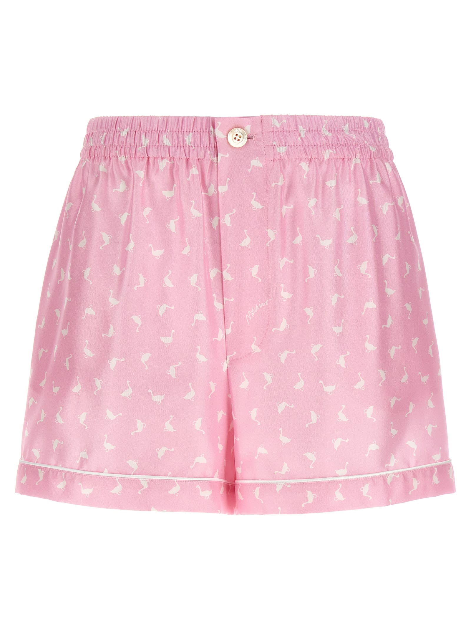 Moschino Oche Shorts In Pink