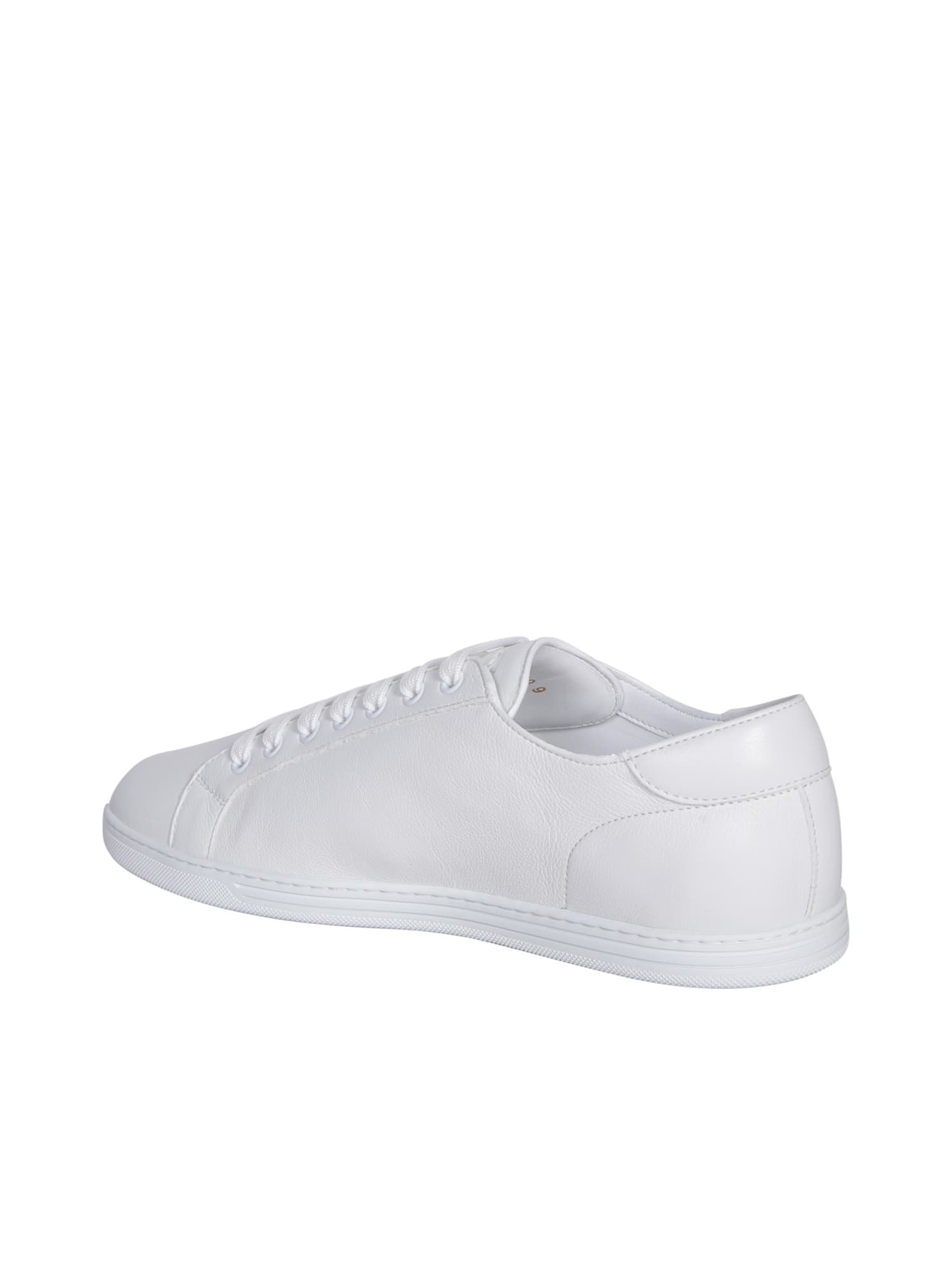 Shop Dolce & Gabbana Saint Tropez Sneakers In White