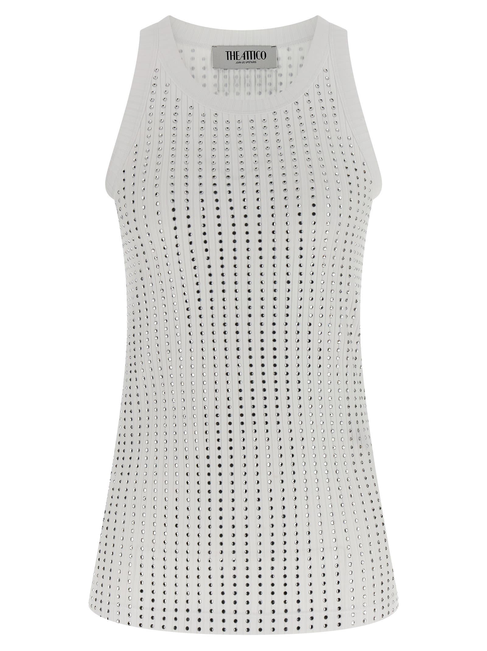 Rhinestone Tank Top