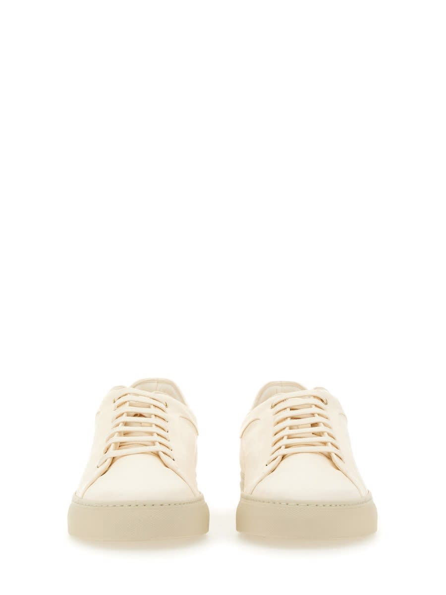 Shop Paul Smith Leather Sneaker In Ivory