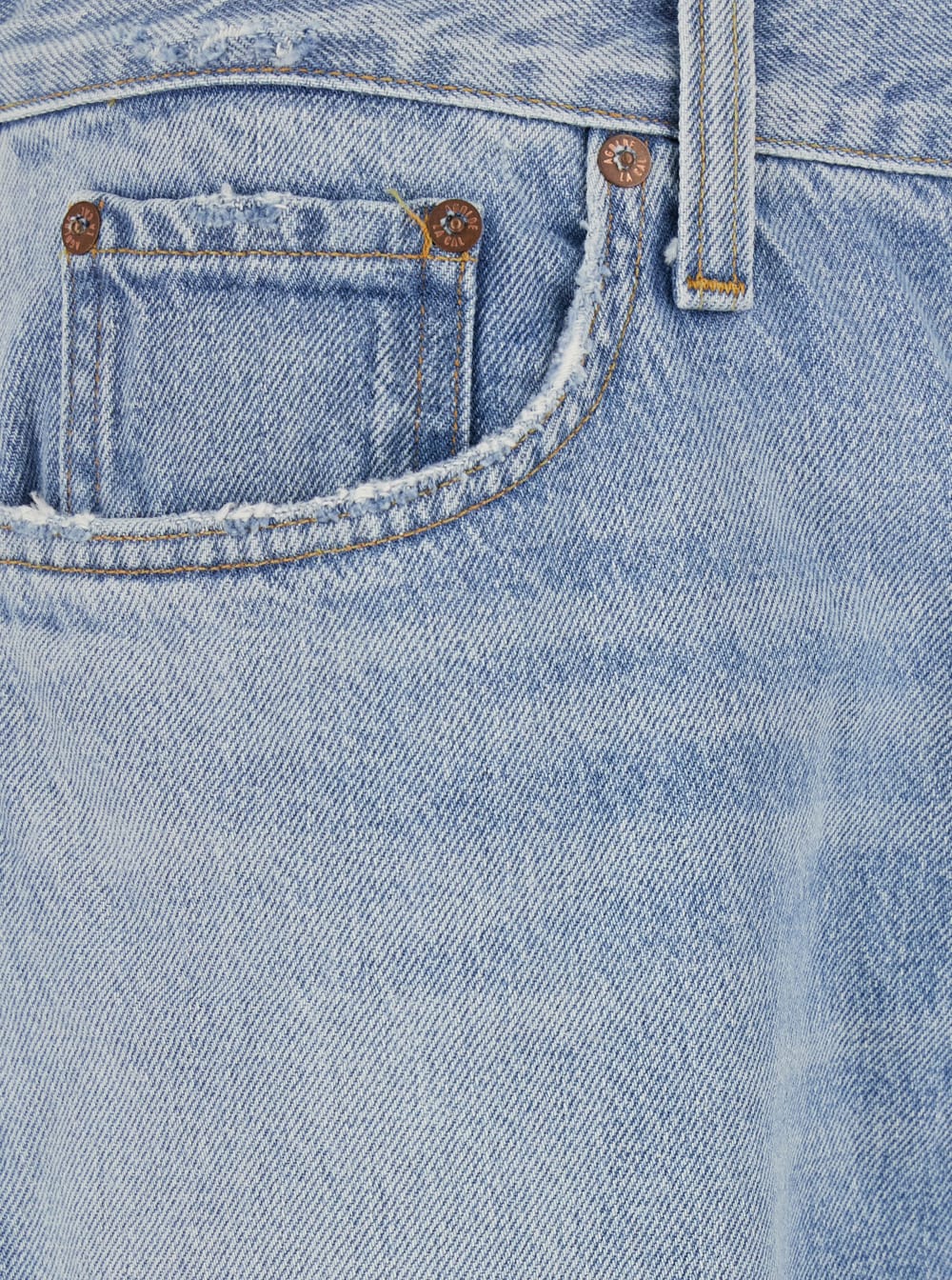 Agolde Curtis Jeans In Turmoil In Light Blue