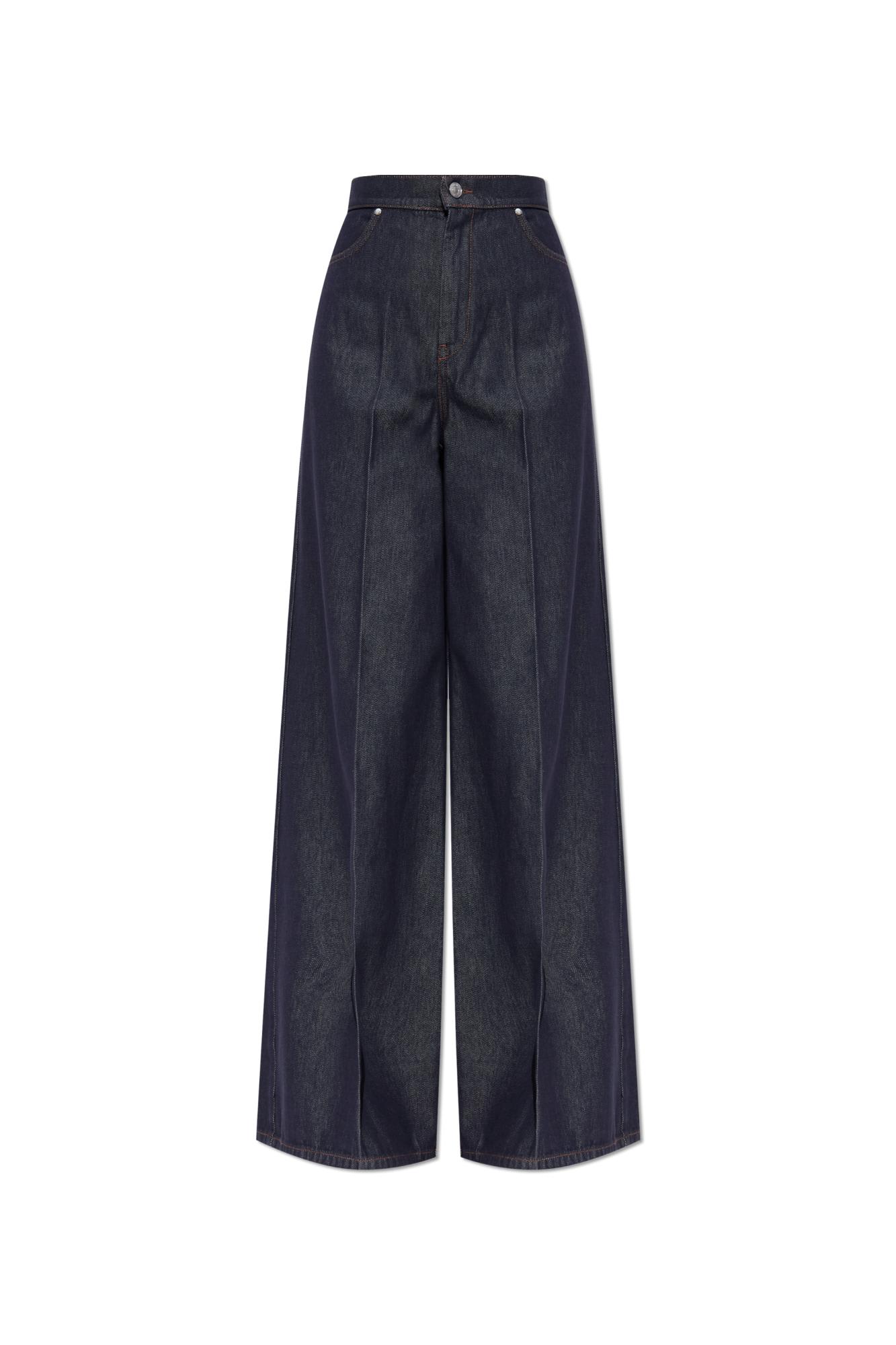 Max Mara Jeans Carmine In Blue