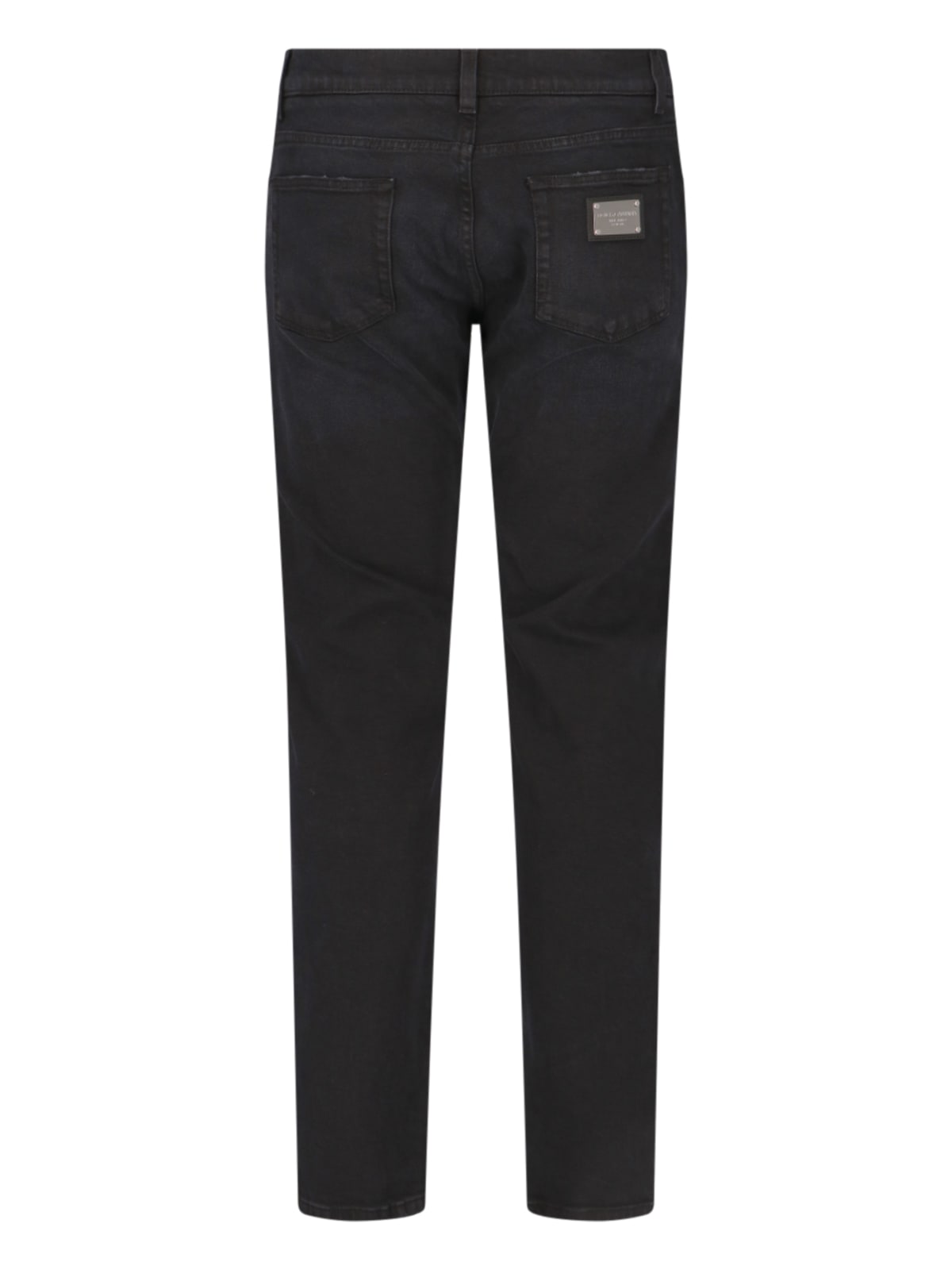 Shop Dolce & Gabbana Slim Jeans In Varabbinata