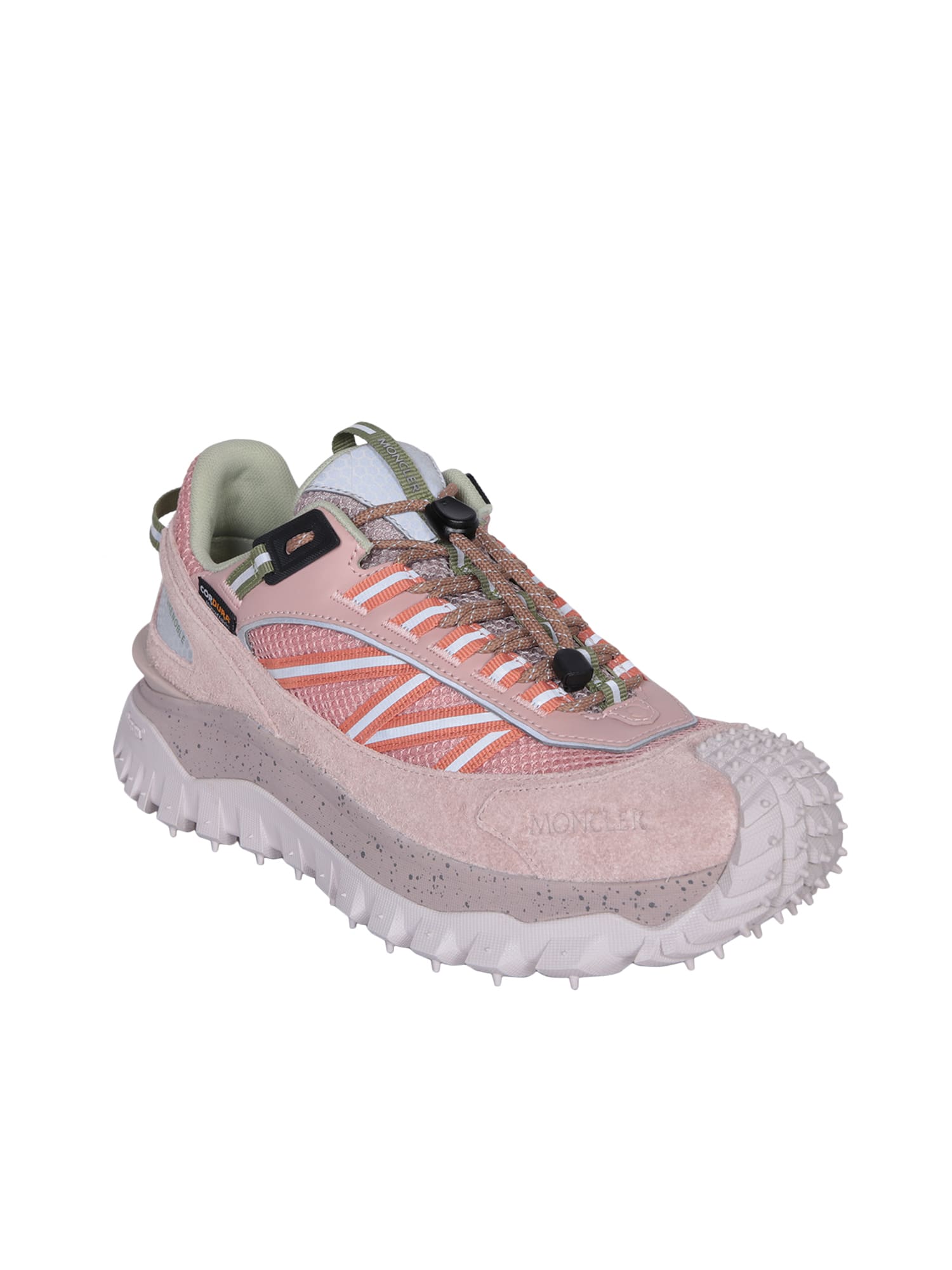 MONCLER RUNNER TRAILGRIP PINK SNEAKERS 