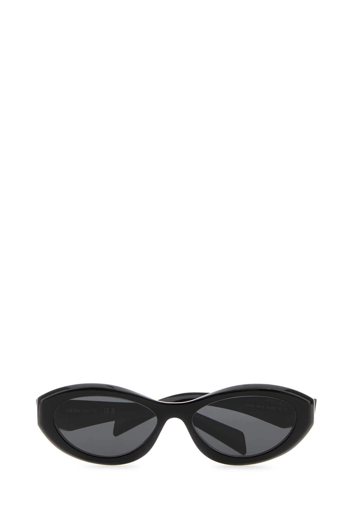 Shop Prada Black Acetate Sunglasses In Lensesardesia