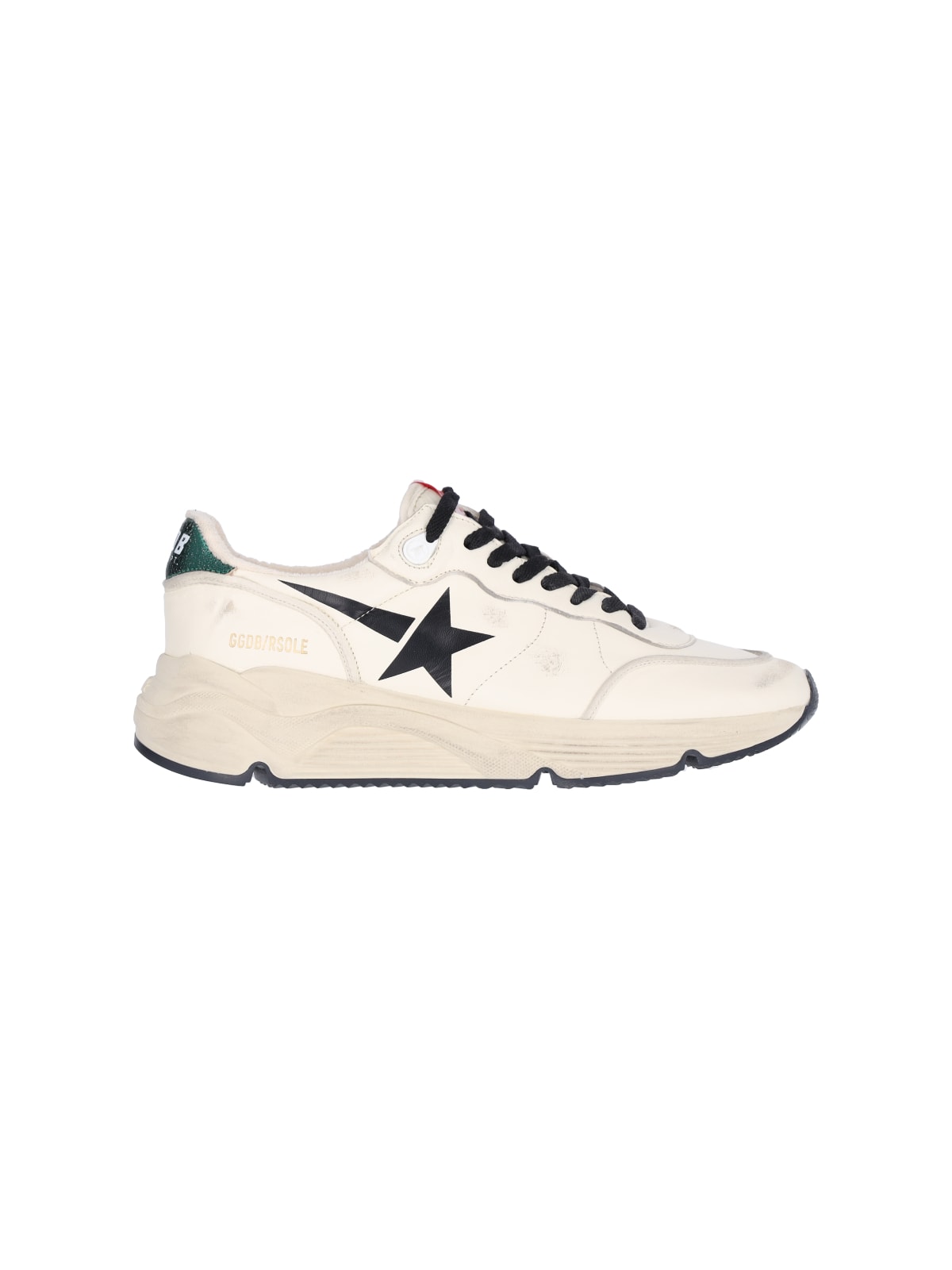 Golden Goose Running Sole Sneakers In White