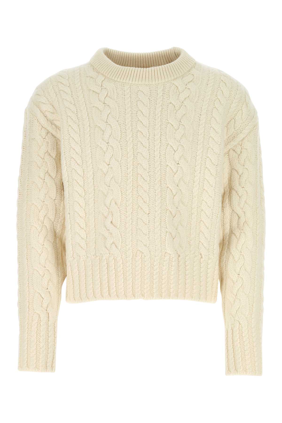 Ivory Wool Sweater