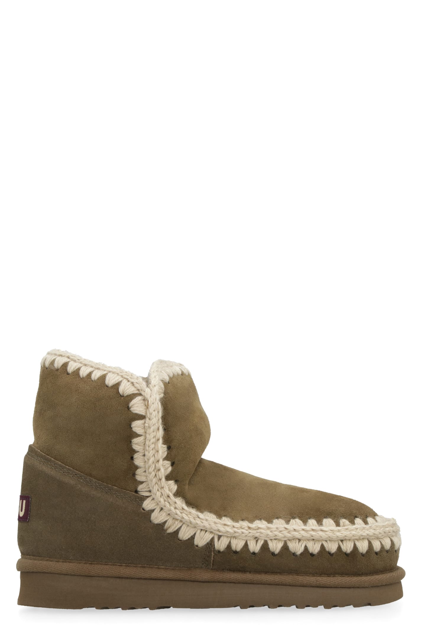 Shop Mou Eskimo 18 Ankle Boots In Brown