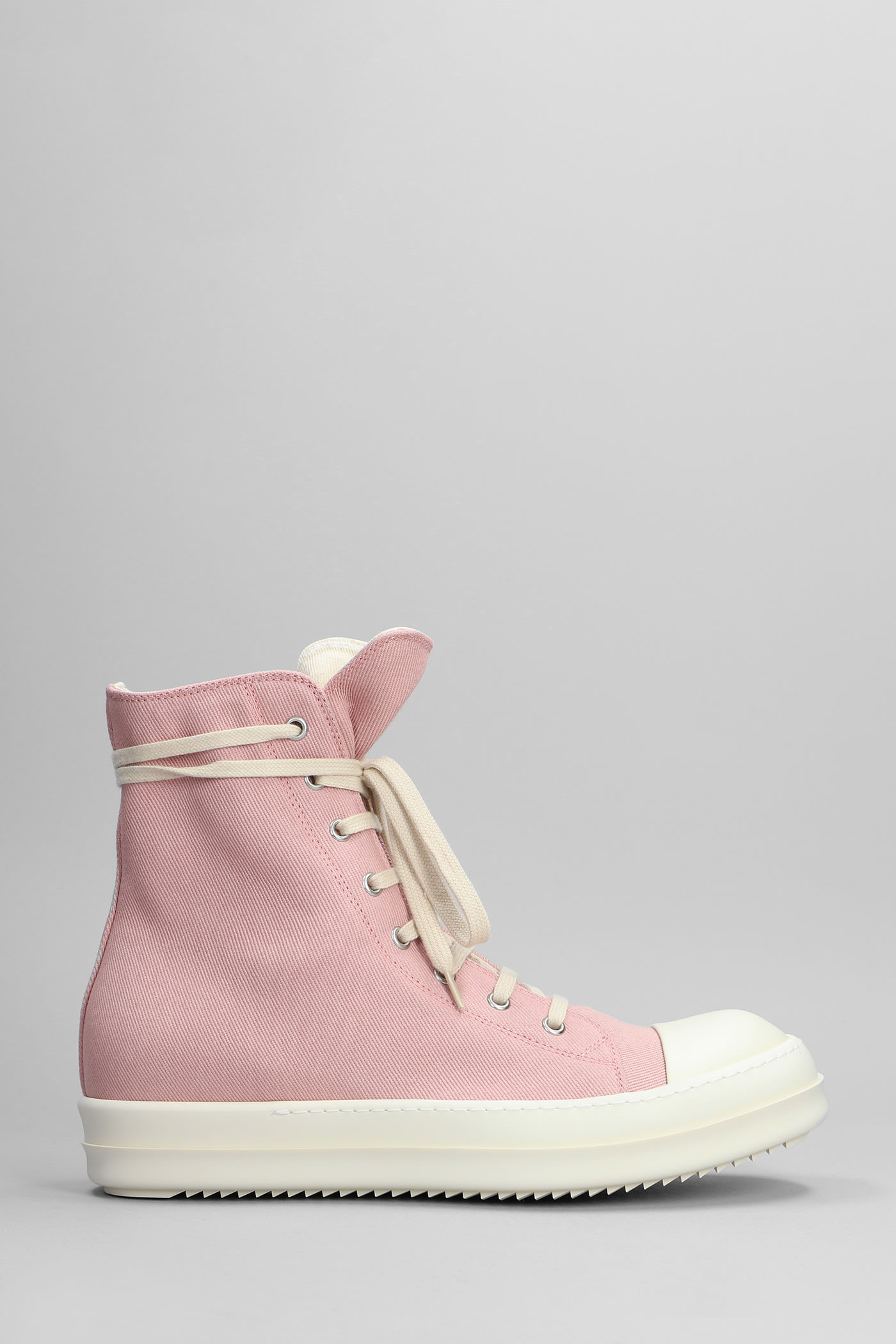Sneaks Sneakers In Rose-pink Cotton