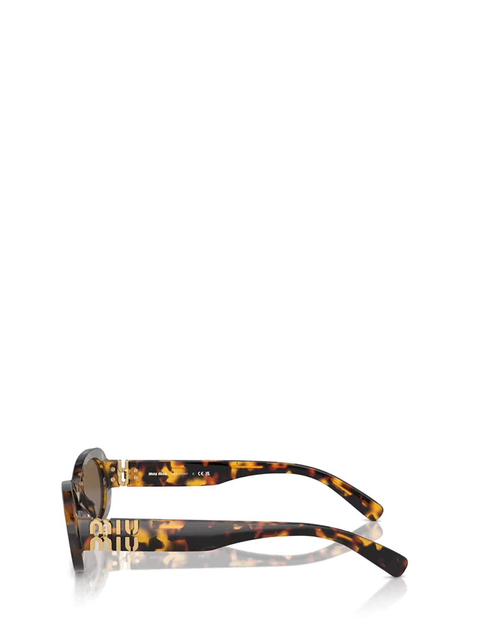 Miu Miu Mu 06zs Havana Sunglasses