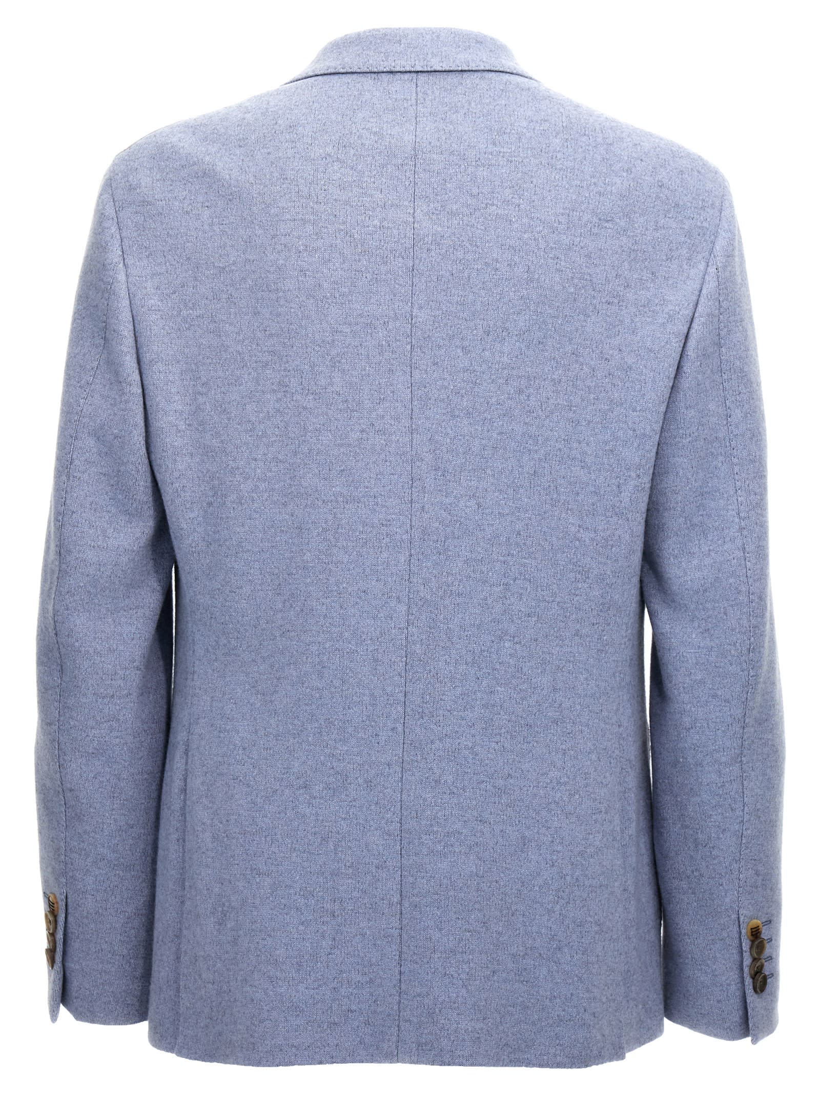 Shop Etro Roma Blazer In Light Blue