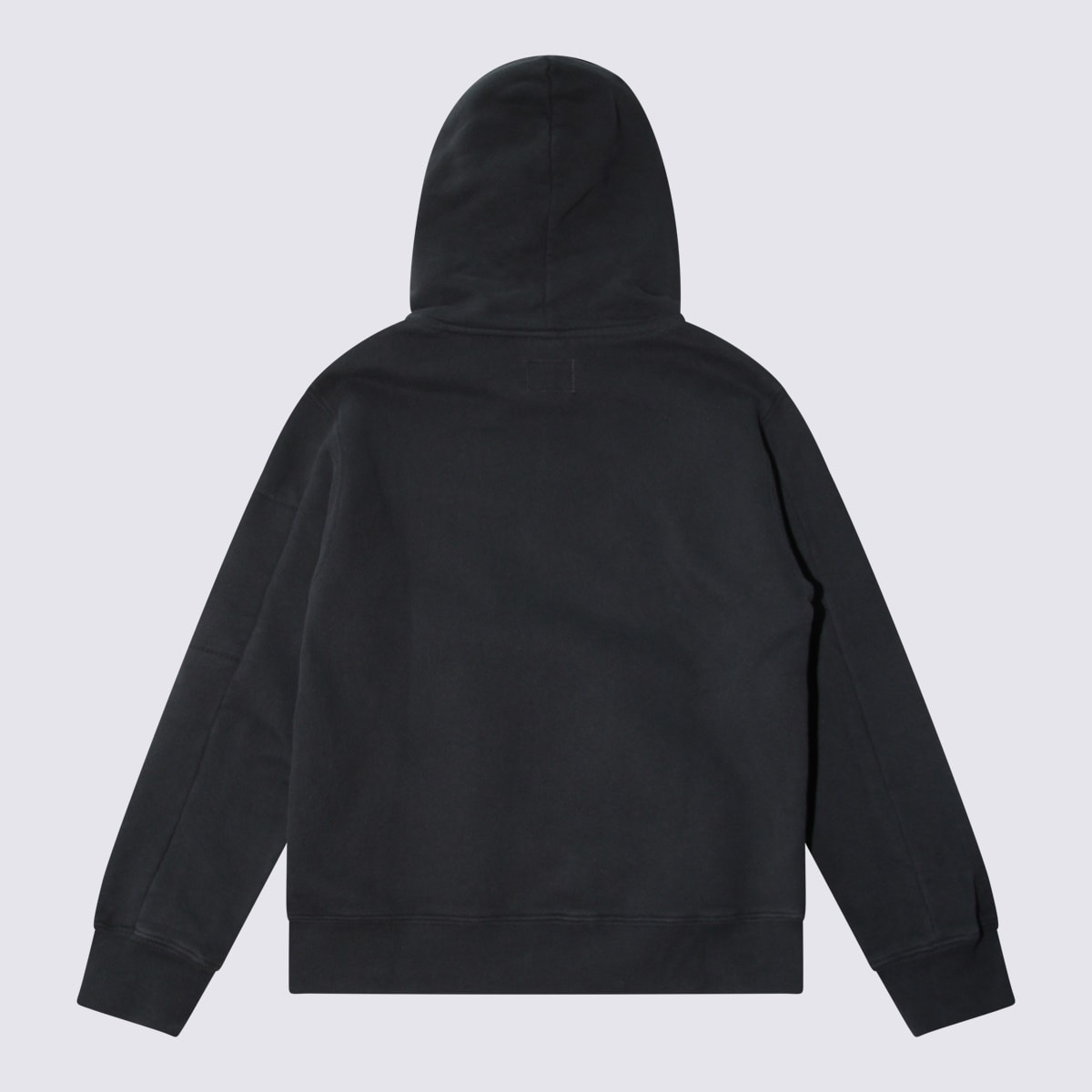 Shop C.p. Company Black Cotton Sweatshirt In Nero/black