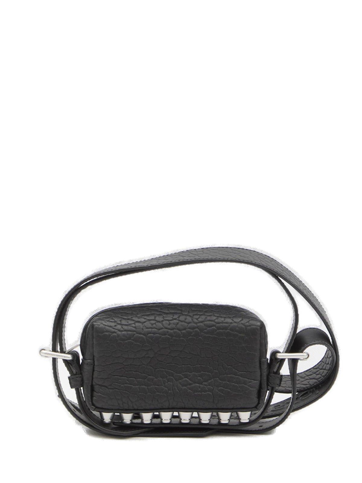 Shop Alexander Wang Ricco Mini Crossbody Bag In Black