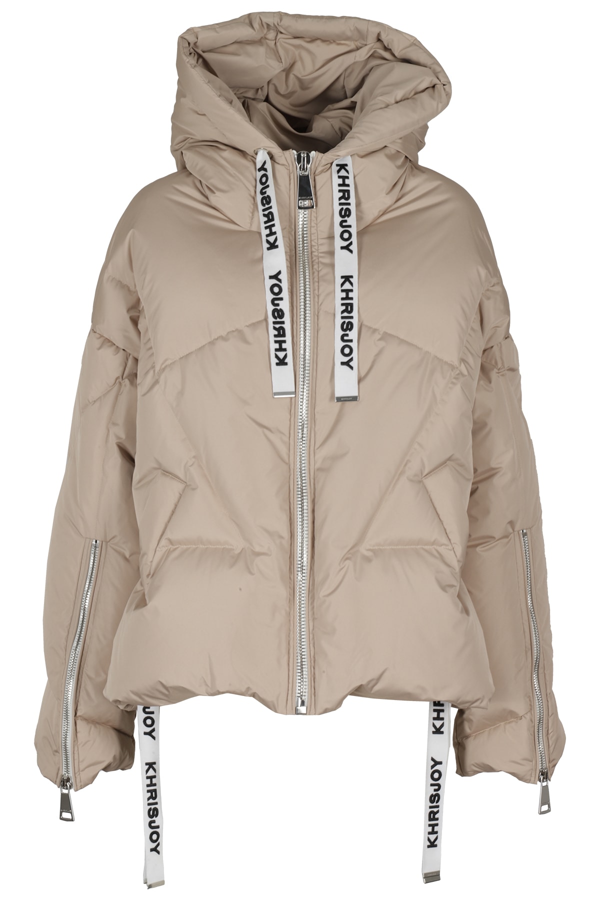 Khrisjoy Khris Puffer Jacket In Sand