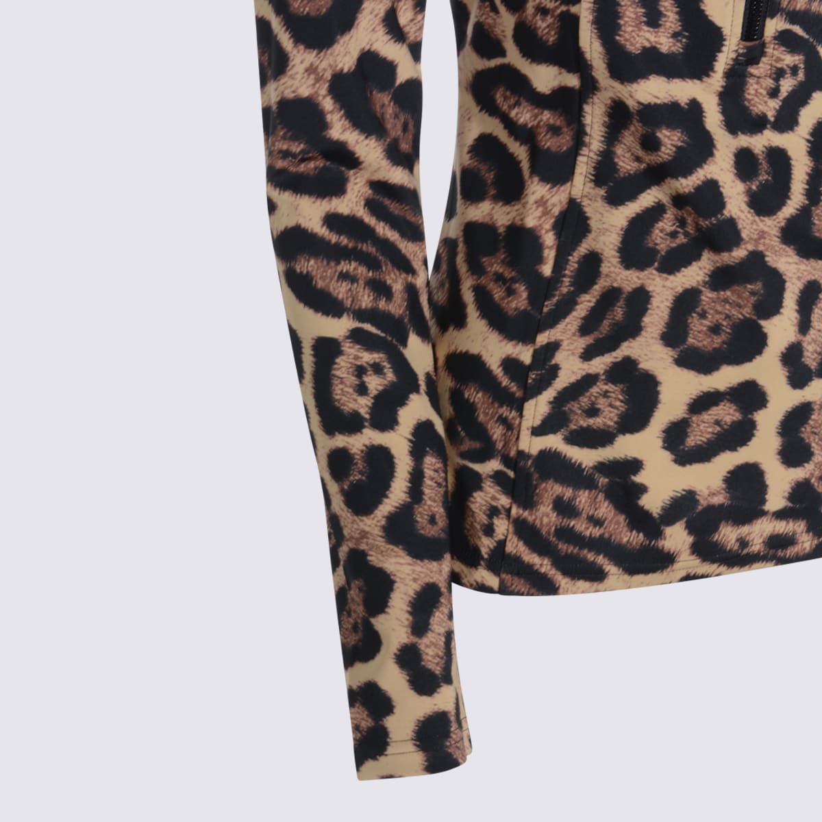 Goldbergh Womens Leona Jaguar-print Stretch-jersey Ski Top 7250 Jaguar Xl In Multi