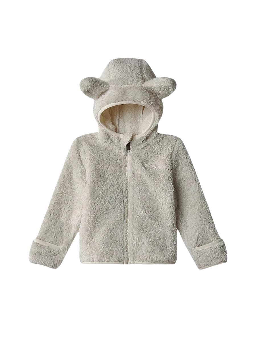 Shop The North Face Baby Campshire F/z Hoodie White Dune/sparkle