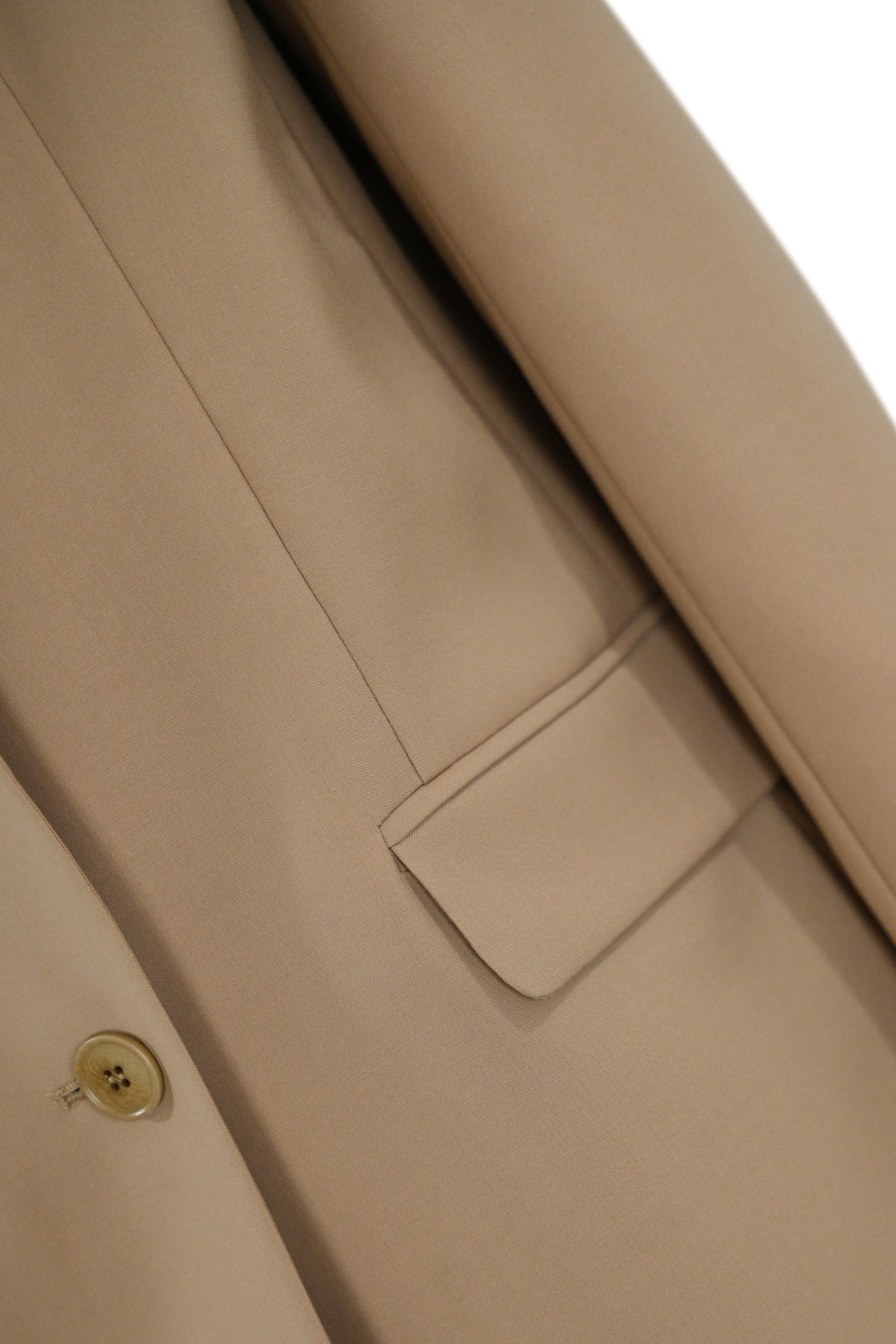 WEEKEND MAX MARA MATERIA SINGLE-BREASTED BLAZER IN STRETCH WOOL CANVAS