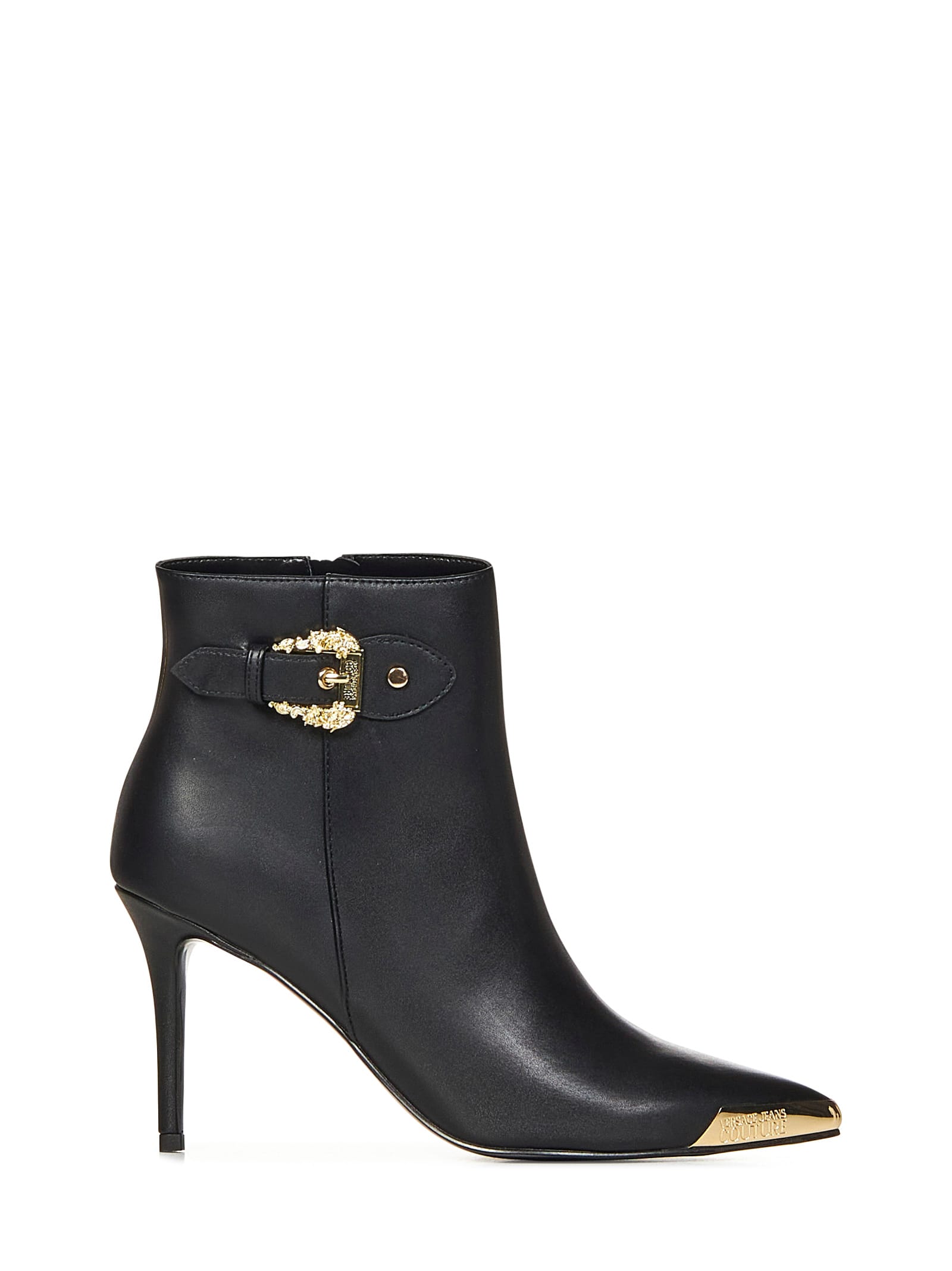 Shop Versace Jeans Couture Scarlett Boots In Black