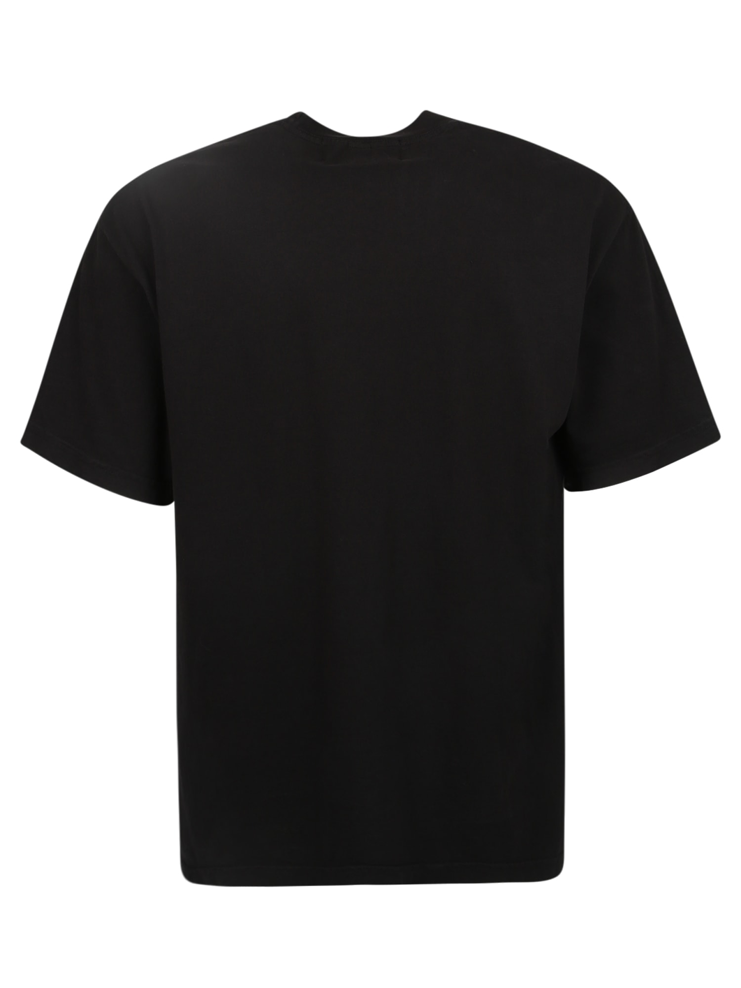 Shop Domrebel Logo-print T-shirt In Black