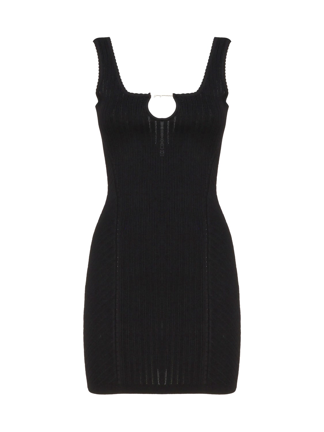 Shop Jacquemus La Mini Robe Sierra Dress In Black