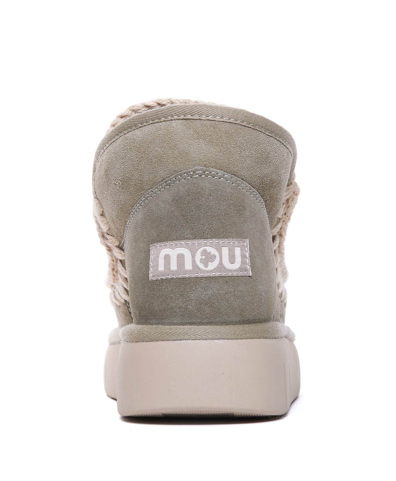 Shop Mou Eskimo Bounce Sneakers In Green