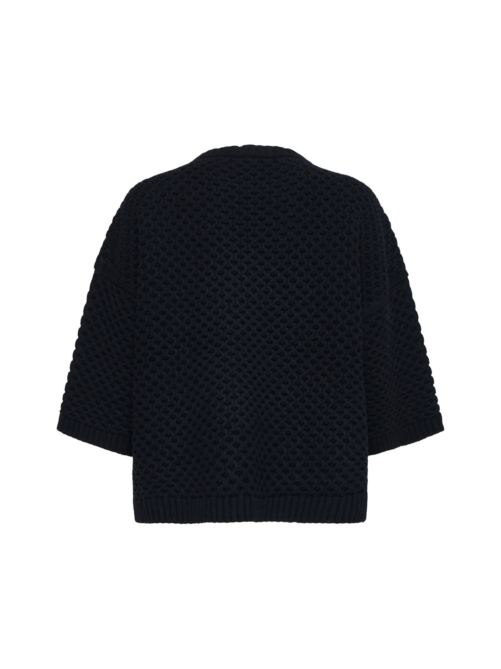 Shop Fabiana Filippi Sweater In Black