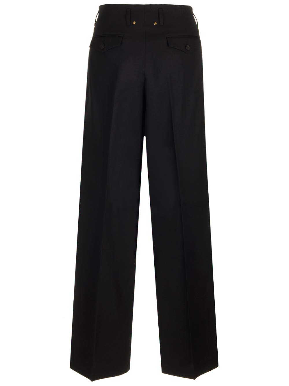 Golden Goose Flavia Tailored Palazzo Pants In Black
