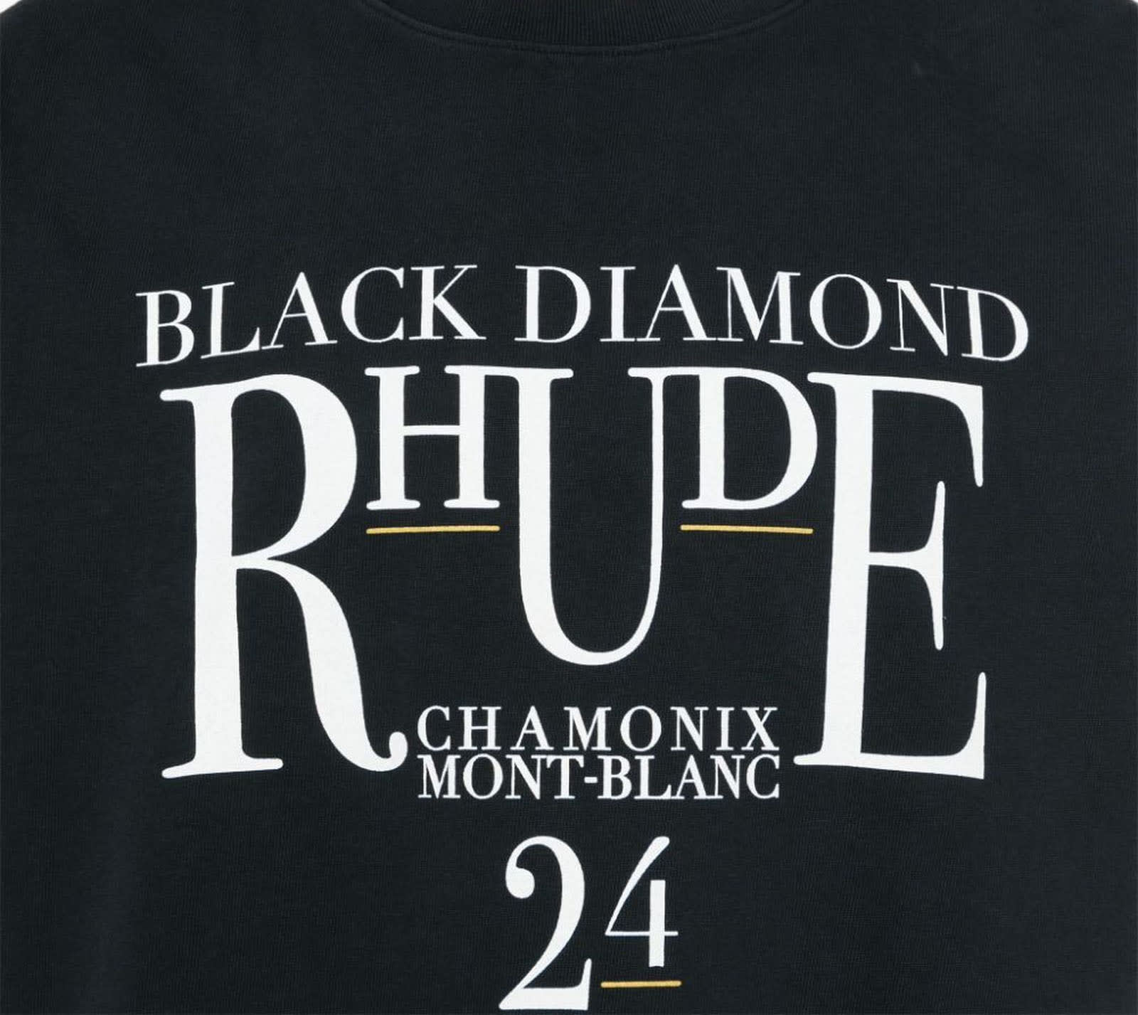 Shop Rhude T-shirts And Polos Black