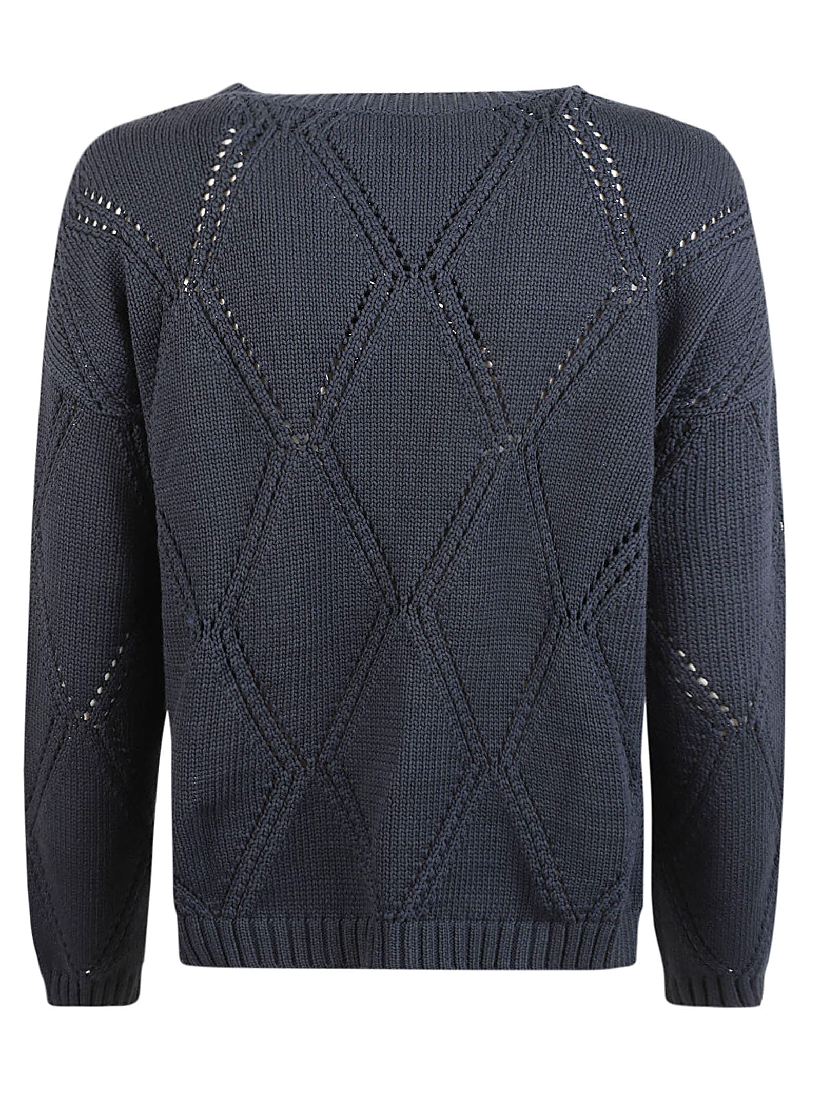 Shop Weekend Max Mara Abbozzi Sweatshirt In Navy