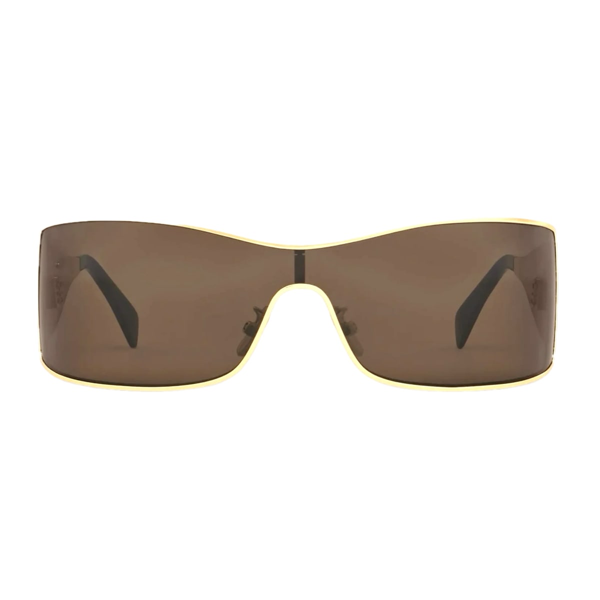 Shop Celine Cl40283u 30e Oro Sunglasses