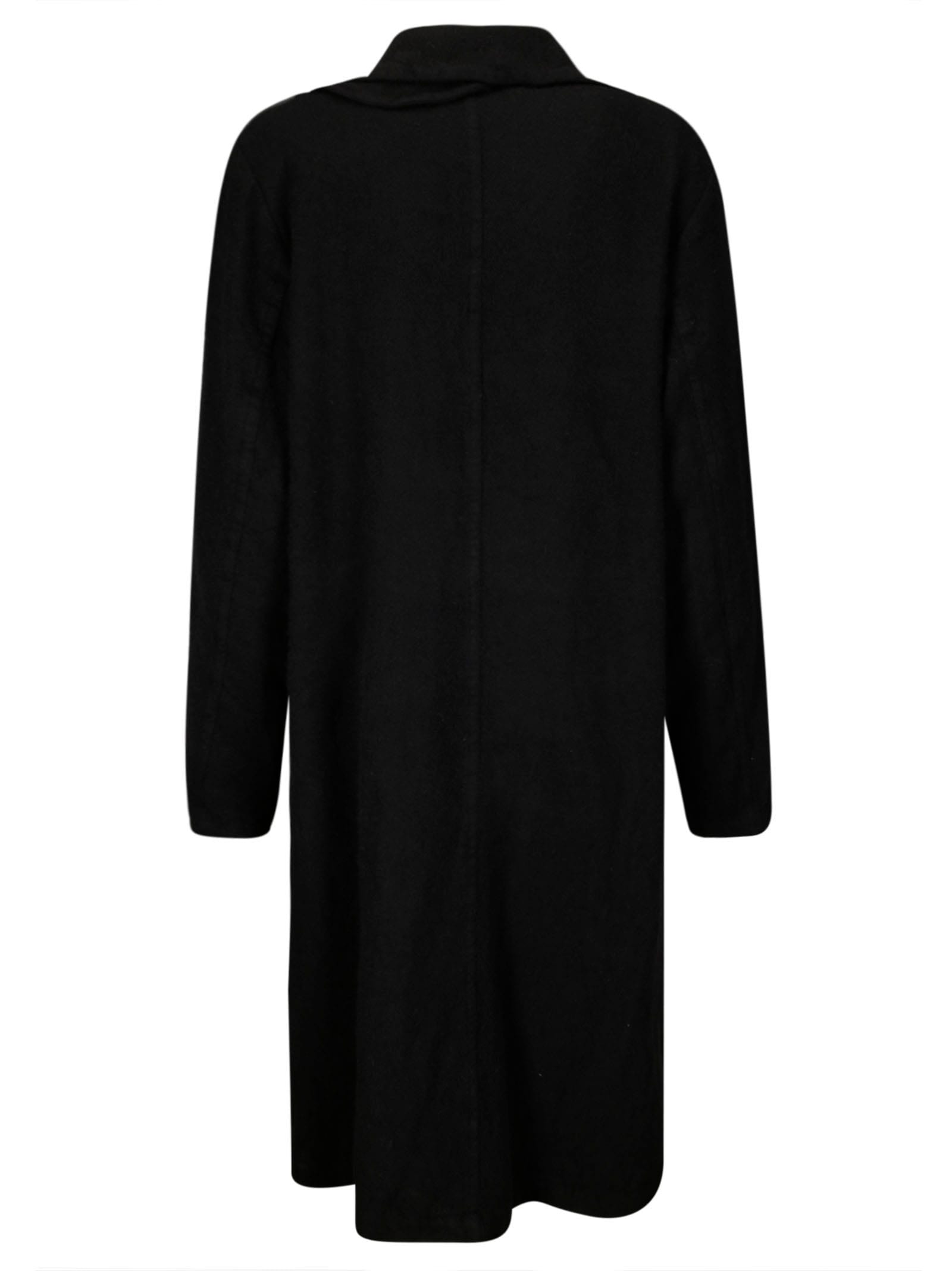 Shop Comme Des Garçons Ladies Coat In Black