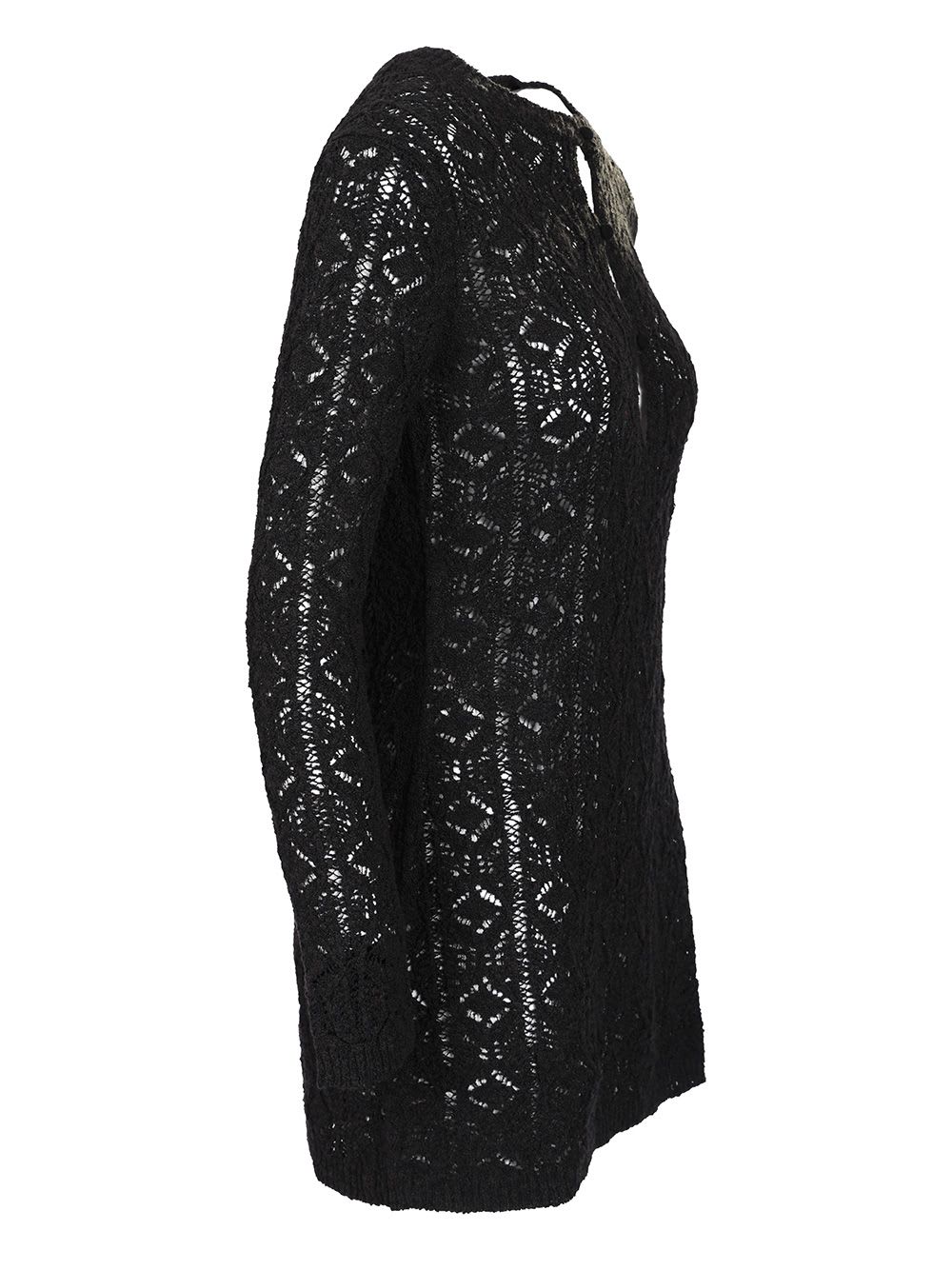 Shop Loulou Studio Evan Dress In Black